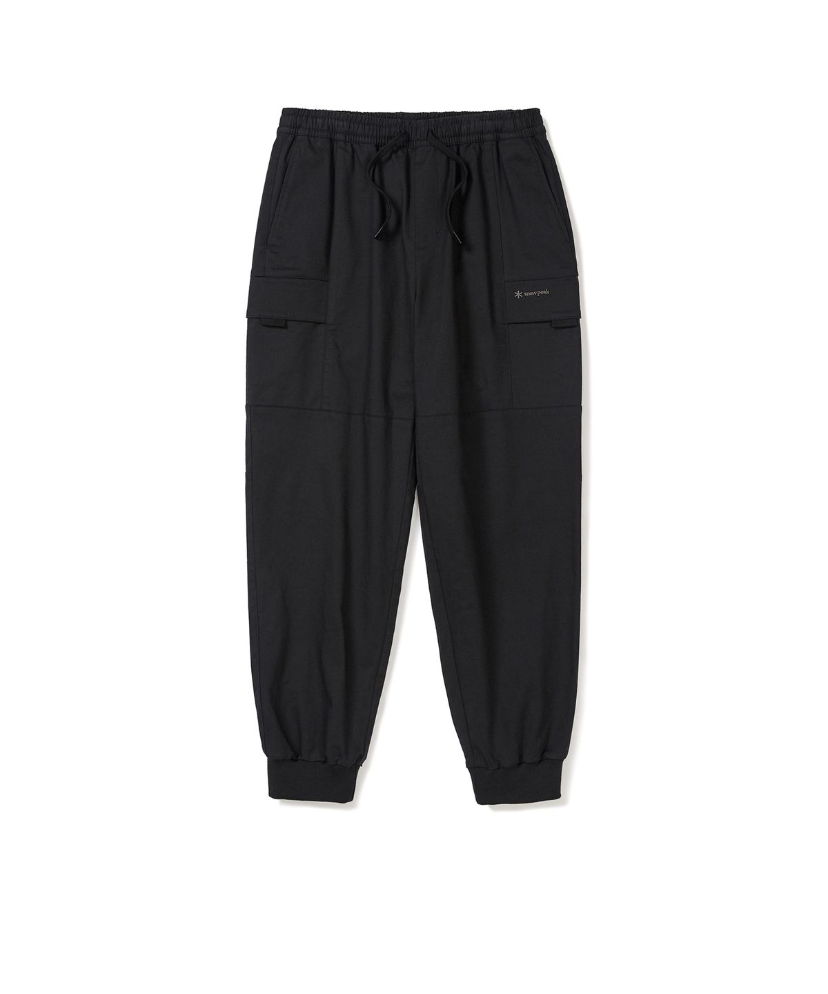스노우피크 어패럴(SNOWPEAK APPAREL) 클랜드 카고 조거 팬츠 (S24FUDPT90) Black