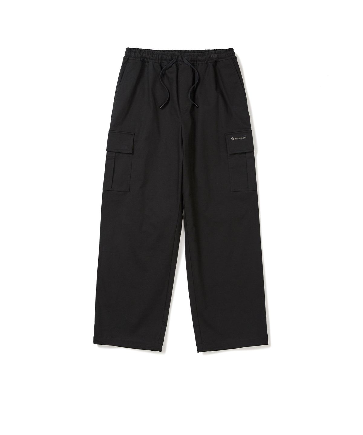 스노우피크 어패럴(SNOWPEAK APPAREL) 클랜드 와이드 카고 팬츠 (S24FMDPT92) Dark Charcoal