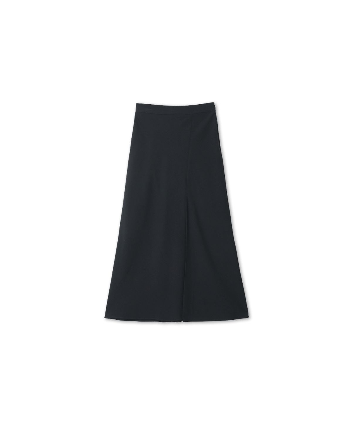 320쇼룸(320SHOWROOM) H-line slit long skirt Charcoal