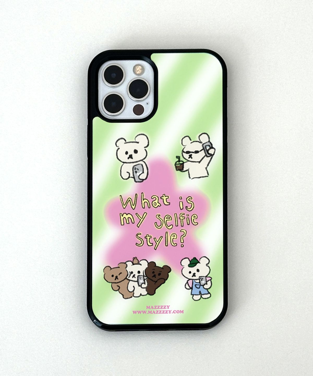마찌(MAZZZZY) [Magsafe]selfie muffin glass case