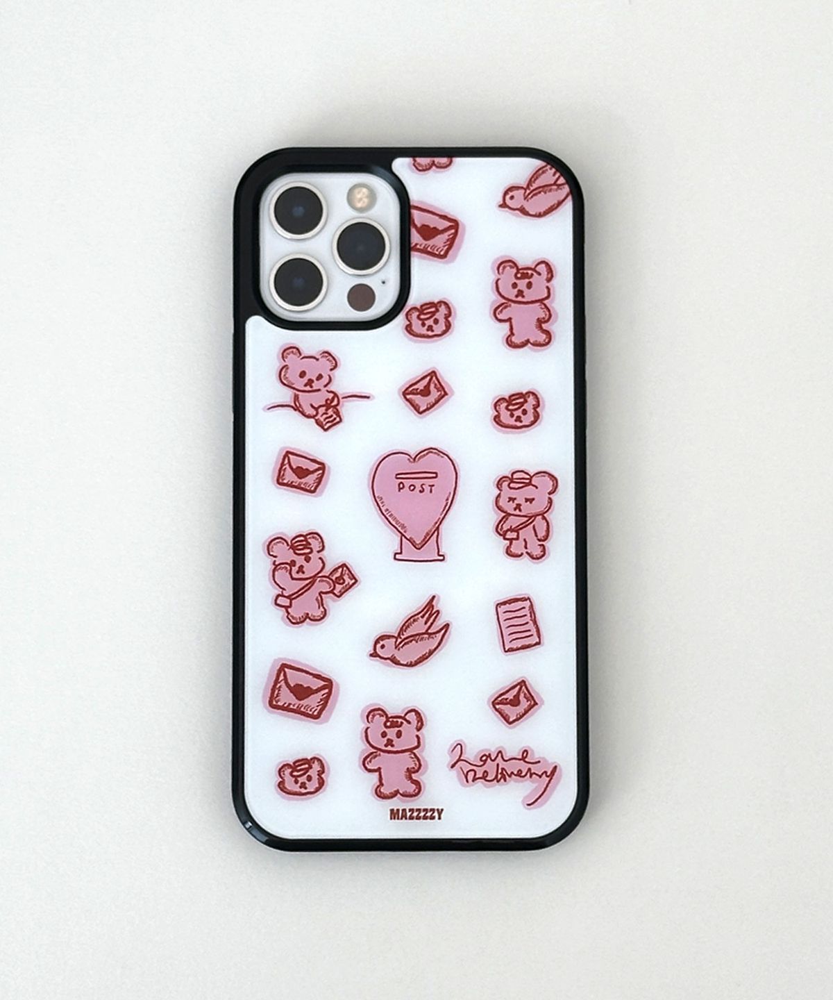 마찌(MAZZZZY) [Magsafe]letter muffin glass case