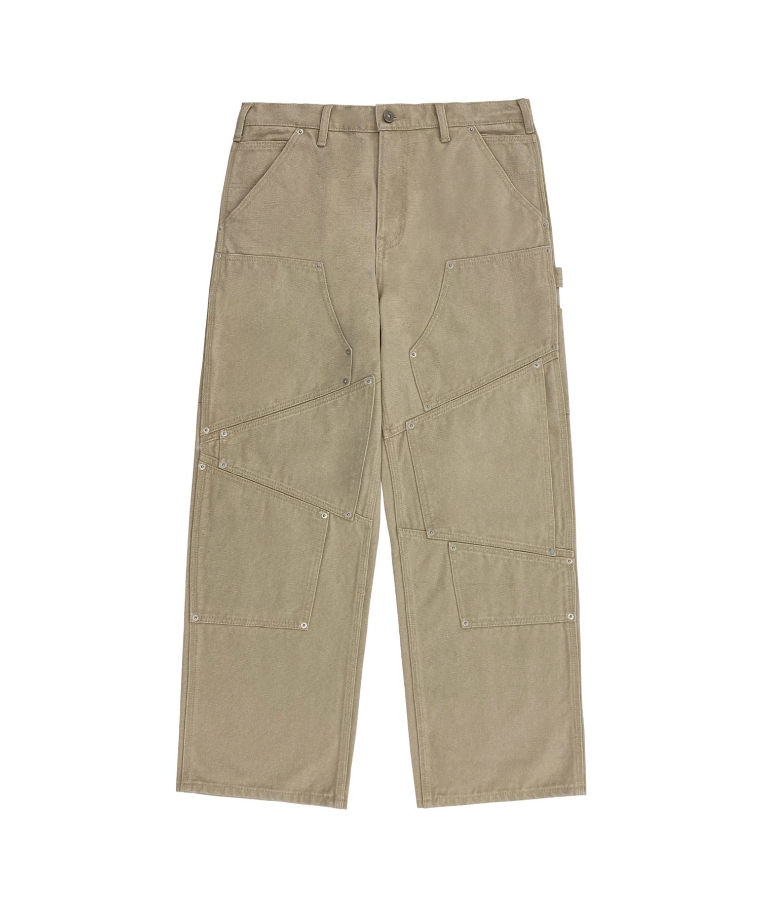 ★OY★IRREGULAR RIVET CARPENTER PANTS - SAND★正規品/送料込 MUSINSA | OY IRREGULAR RIVET CARPENTER PANTS - SAND