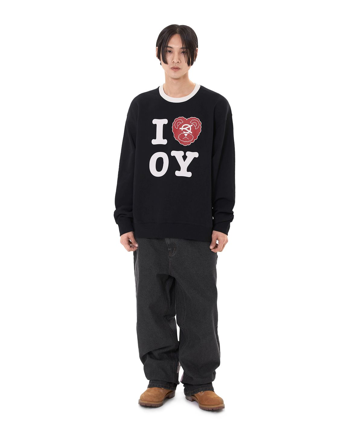 오픈야드(오와이)(OPENYARD(OY)) I LOVE OY MTM - BLACK