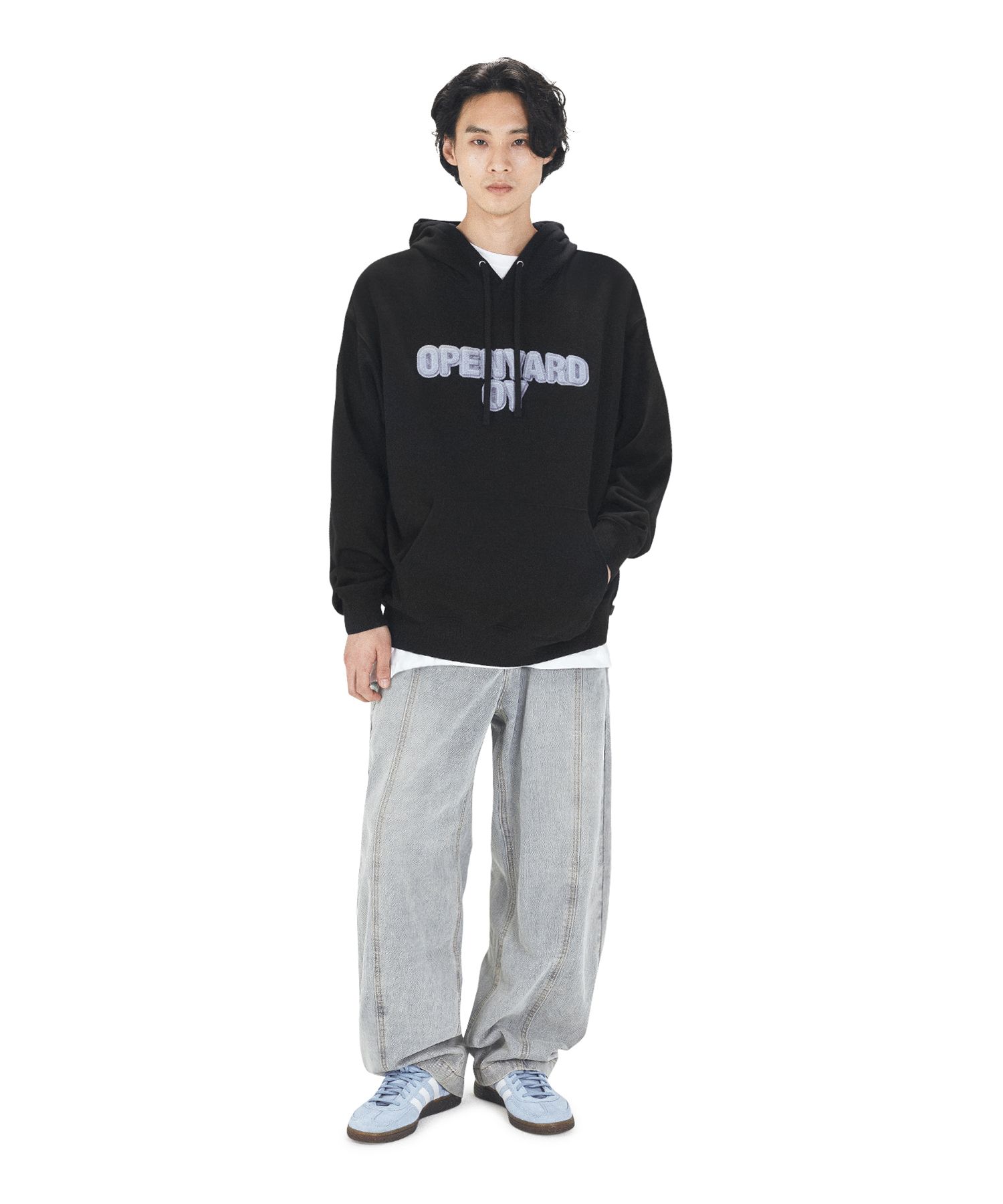★OY★FUZZY OPYD HOODIE - BLACK★正規品/韓国直送料込/人気 MUSINSA | OY FUZZY OPYD HOODIE - BLACK