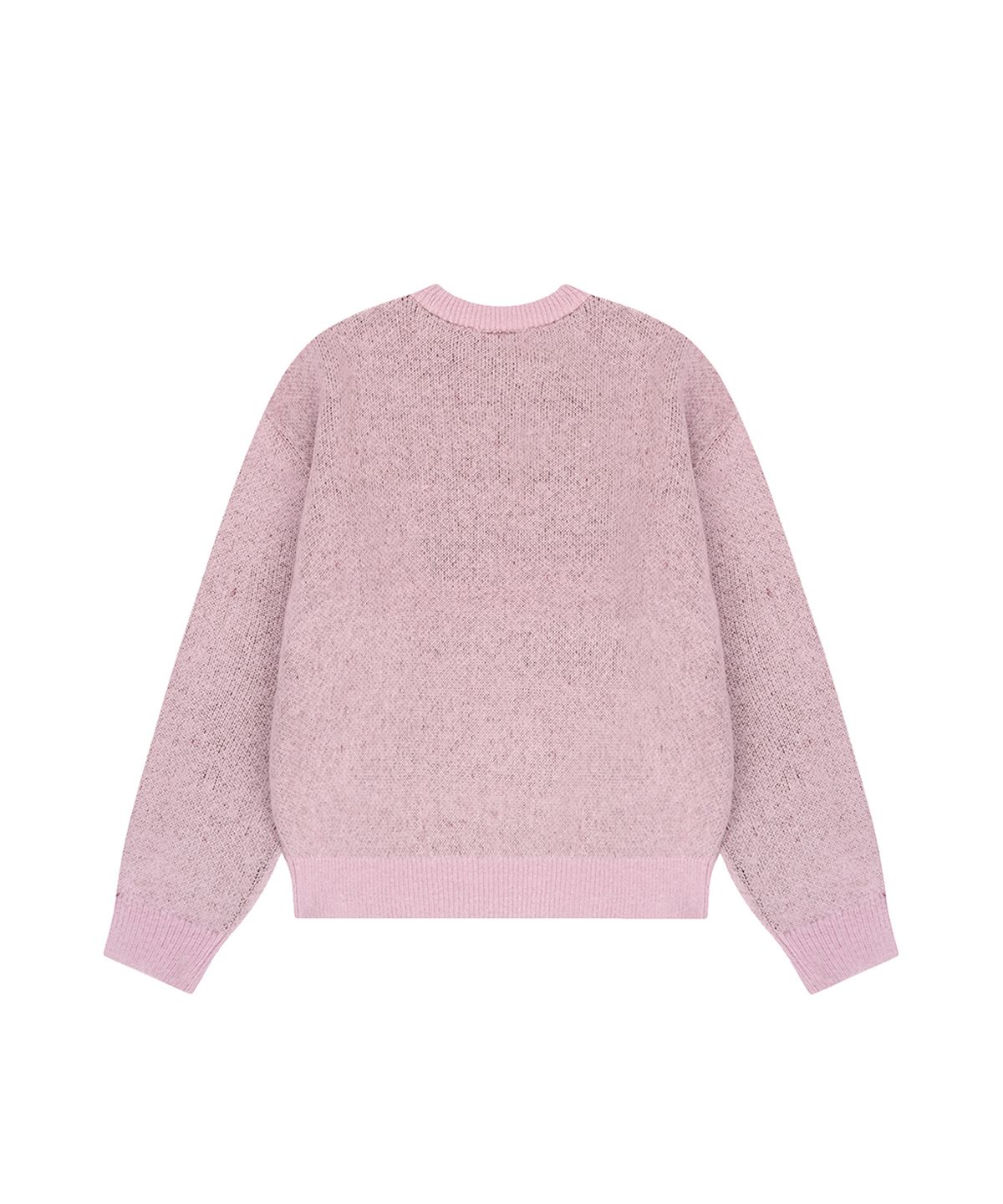 오픈야드(오와이)(OPENYARD(OY)) HAIRY DUAL CUBE KNIT - PINK