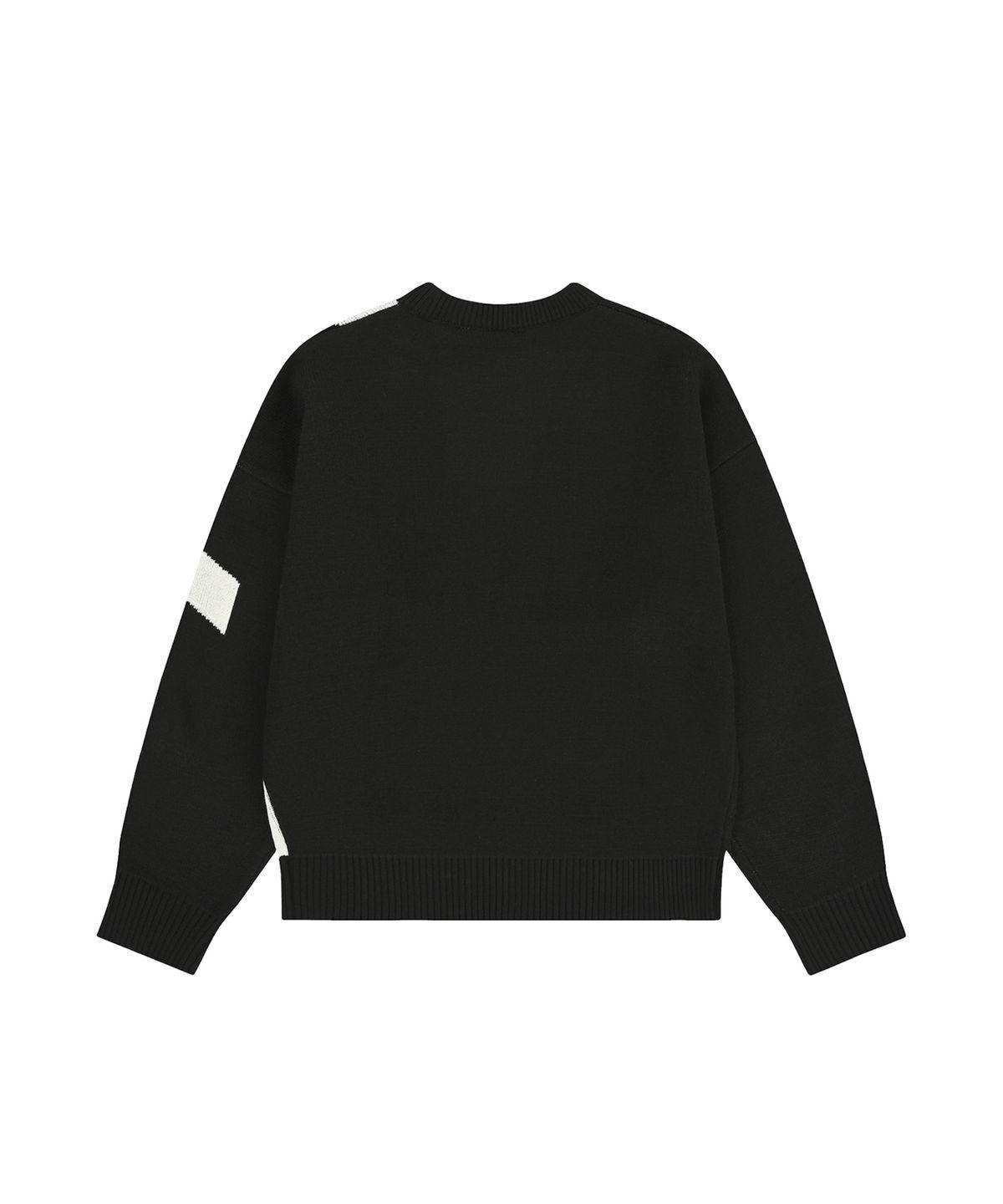 오픈야드(오와이)(OPENYARD(OY)) BOLD LOGO KNIT - BLACK