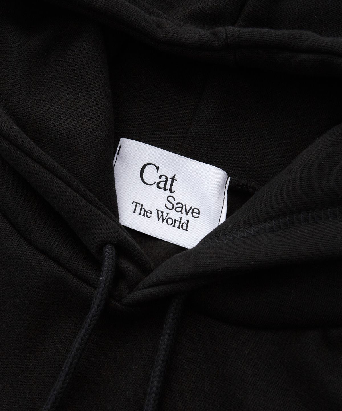 캣세이브더월드(CATSAVETHEWORLD) 픽셀 아트 후드 티 (2컬러)