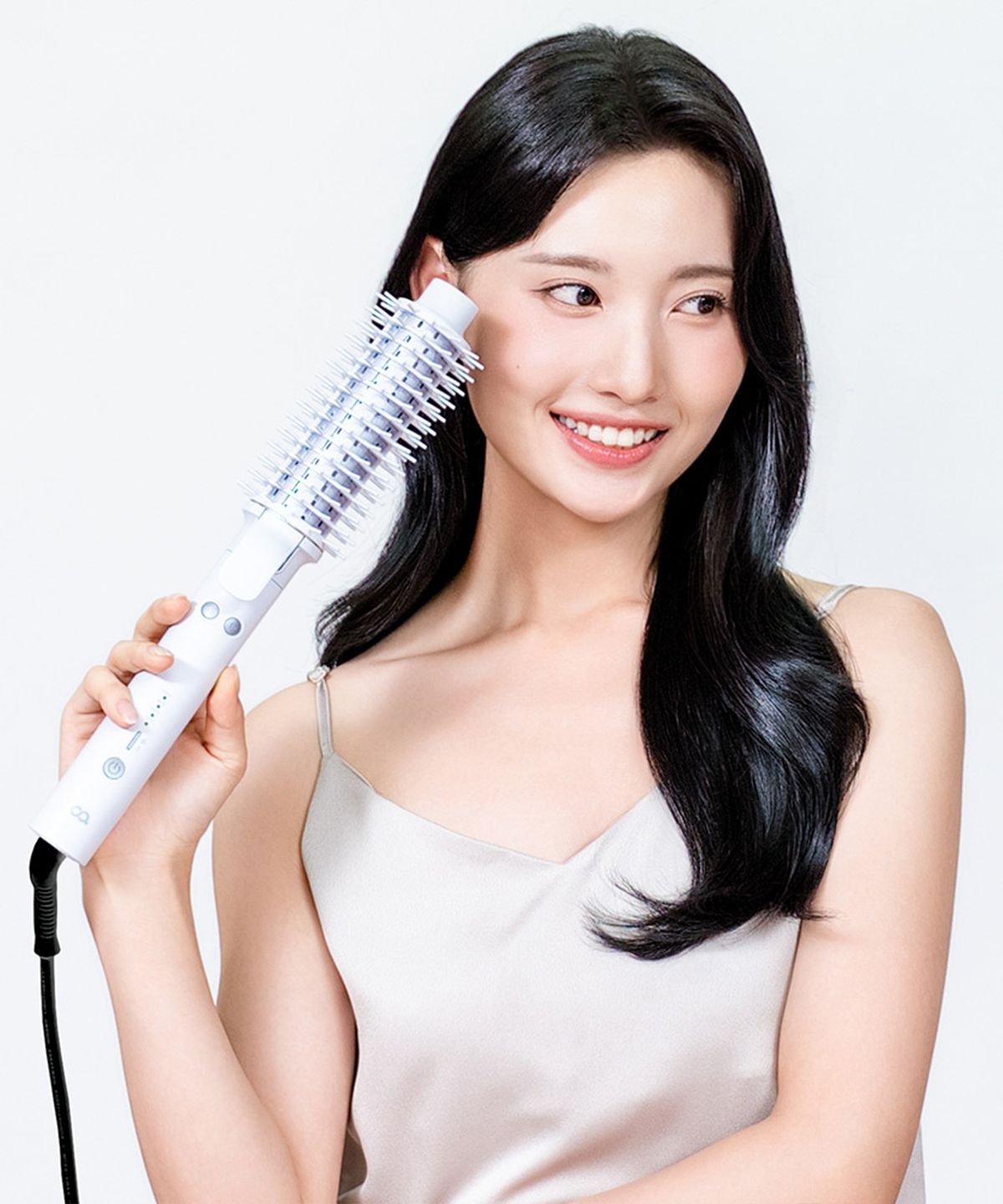 오아(OA) 오토셋 자동 회전 봉고데기 아이롱 롤 빗