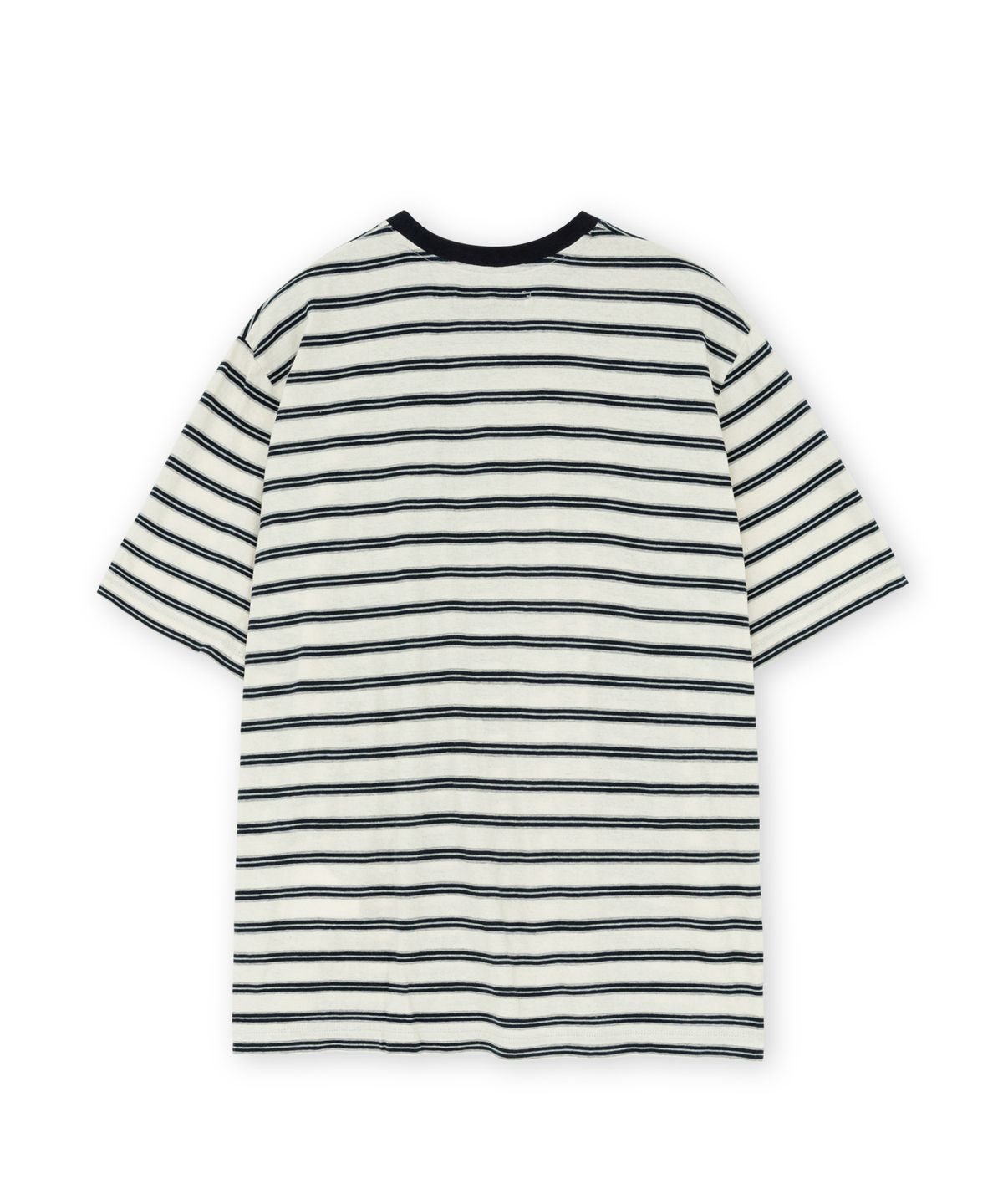 브라운야드(BROWNYARD) 에센셜 스트라이프 티셔츠, 네이비