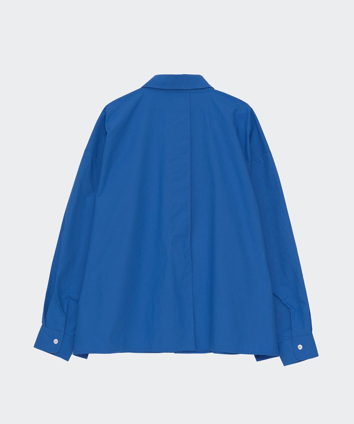 닐라이즈(NEALIZE) Oversized Cotton Shirt Blue