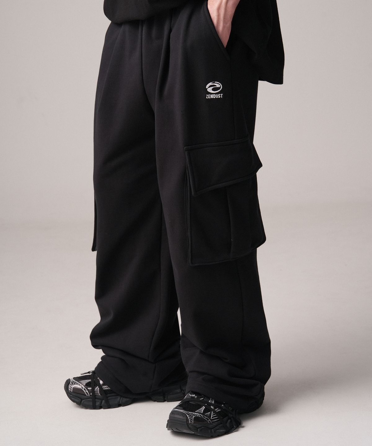 젠더스트(ZENDUST) Geta Pocket Wide Pants - 2COL