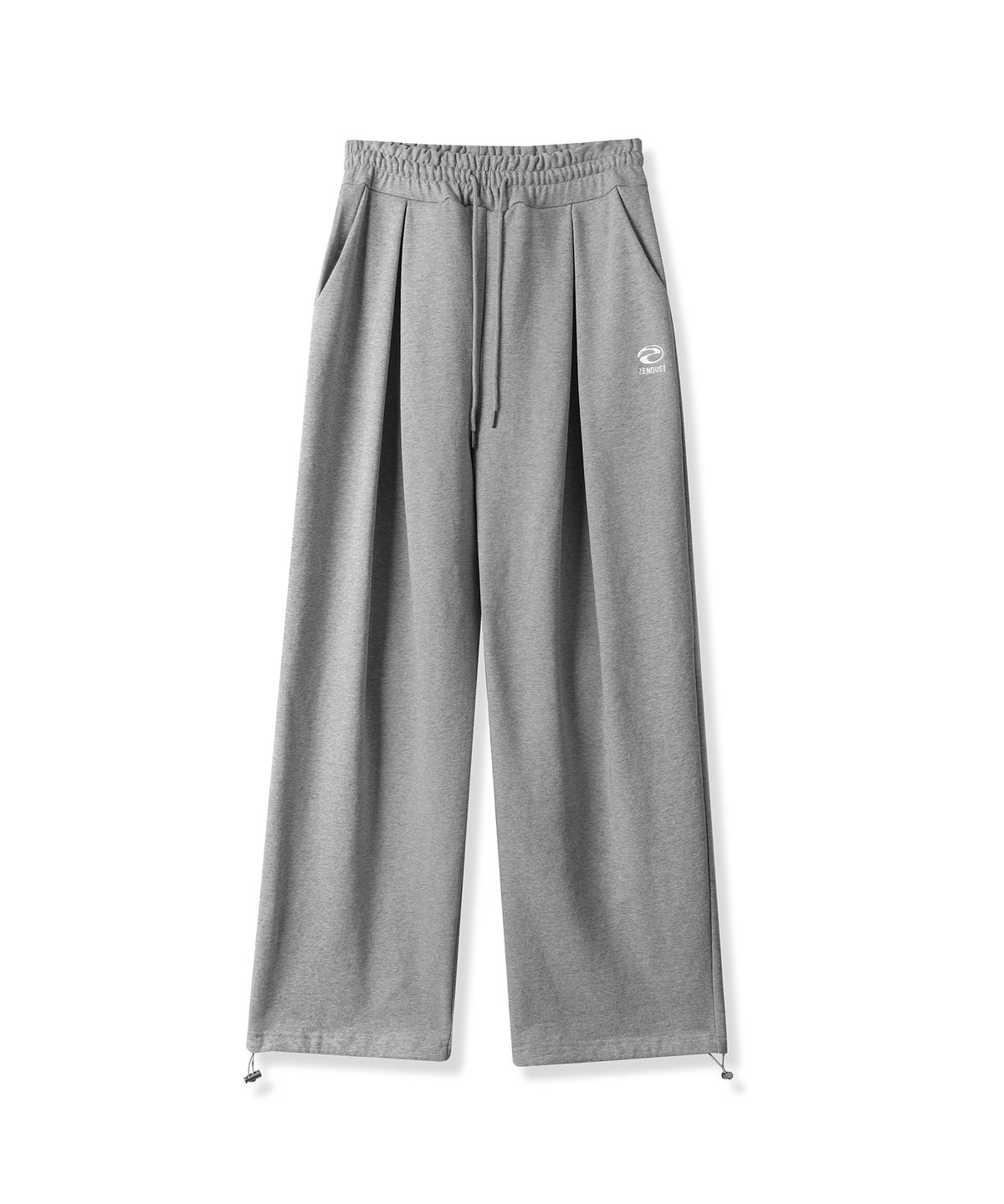 젠더스트(ZENDUST) Nap Pintuck Wide Pants - 2COL