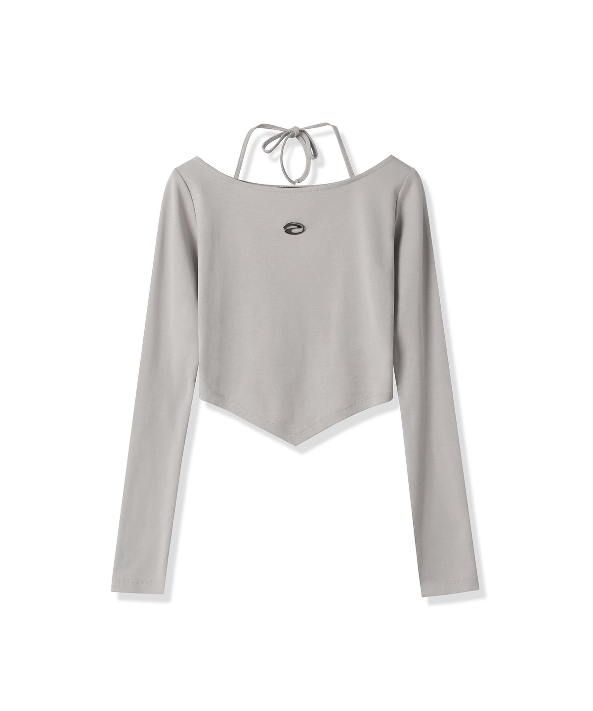 젠더스트(ZENDUST) Strap Boat-neck Slender T-shirt - 3COL