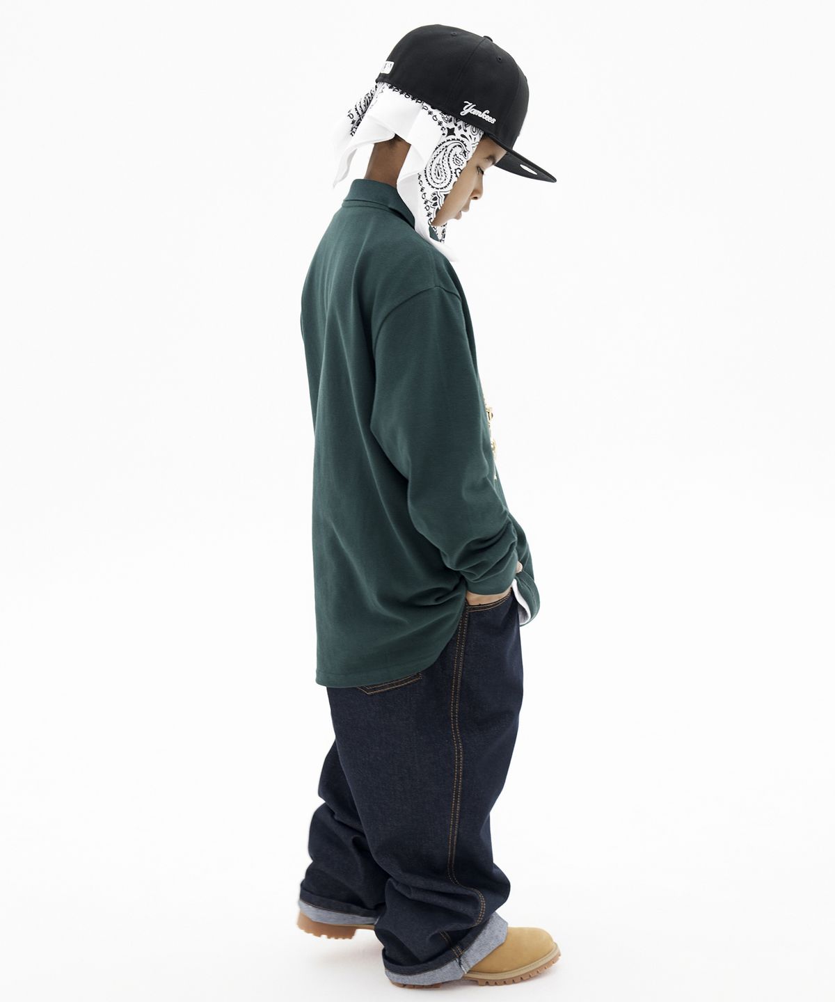 테이크이지 키즈(TAKEASY KIDS) 자이언트핏 데님 팬츠(로우블루)