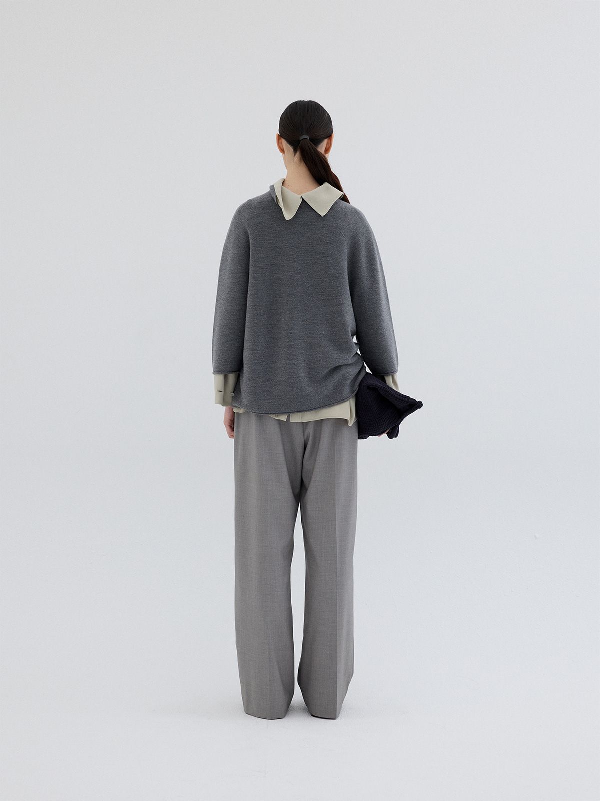 리플레인(REPLAIN) WOOL WHOLE GARMENT TOP