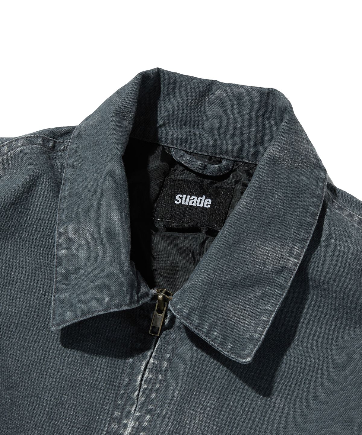 스웨이드(SUADE) WASHED WORK JACKET [GRAY]