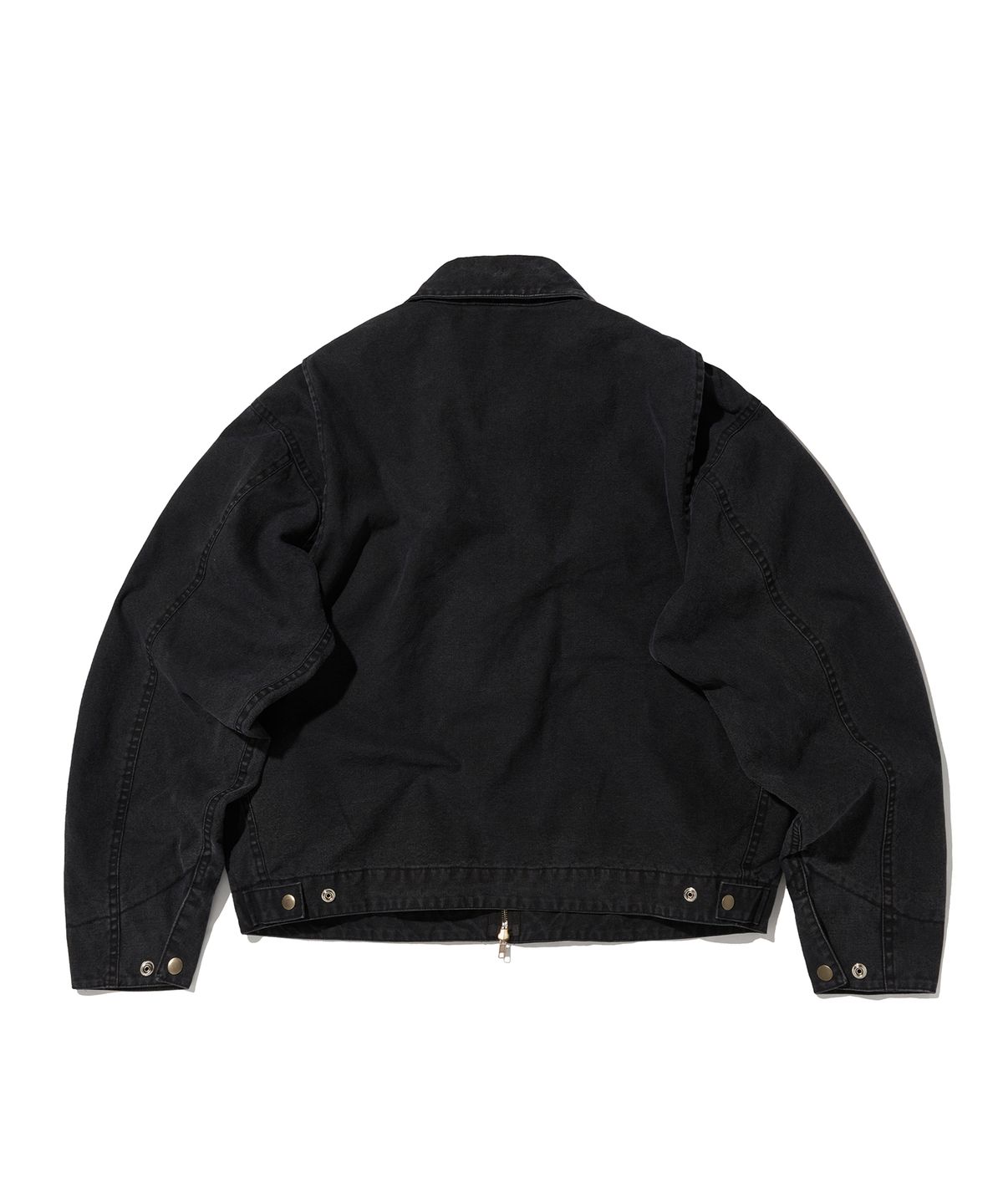 스웨이드(SUADE) WASHED WORK JACKET [BLACK]