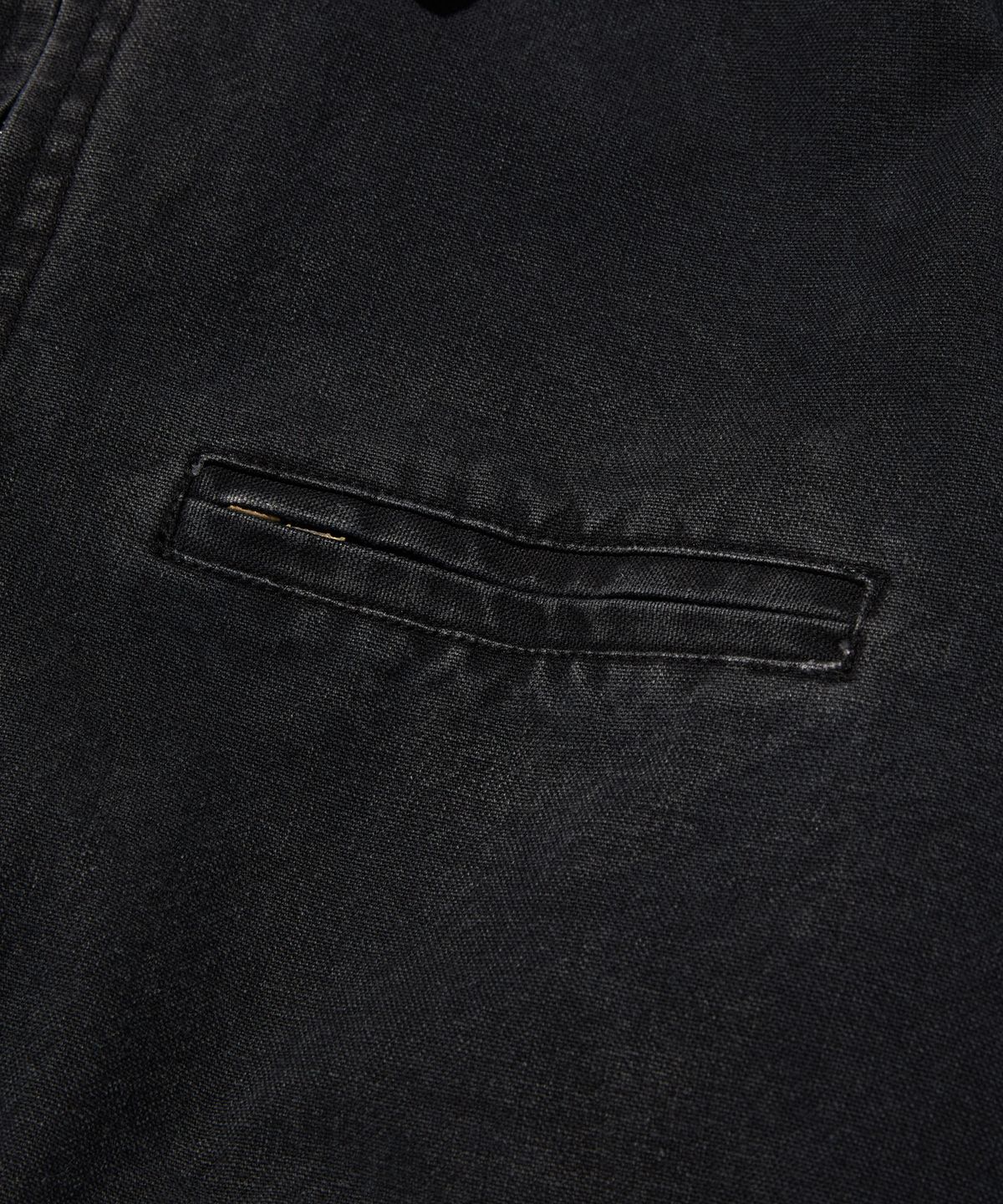 스웨이드(SUADE) WASHED WORK JACKET [BLACK]