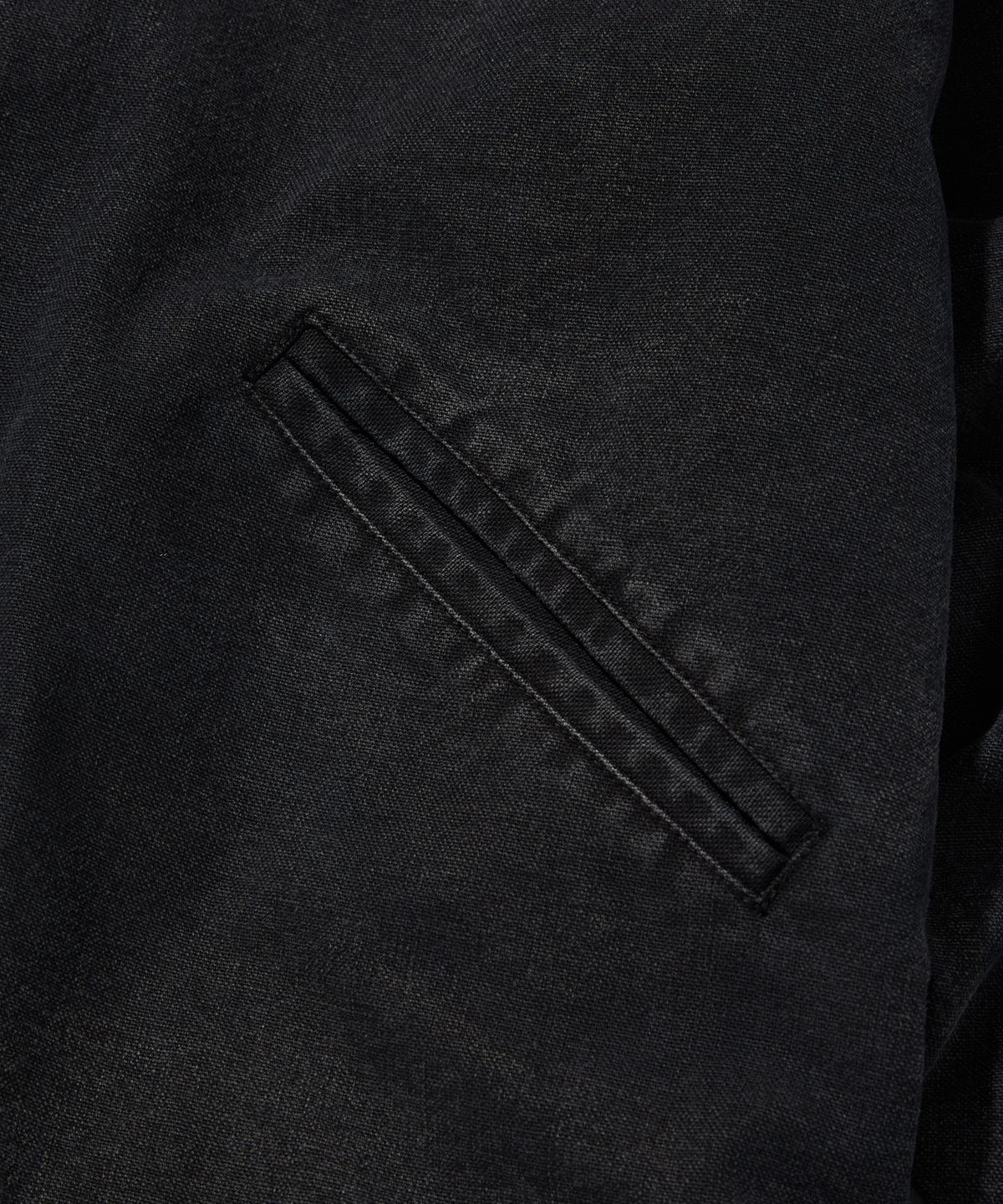 스웨이드(SUADE) WASHED WORK JACKET [BLACK]