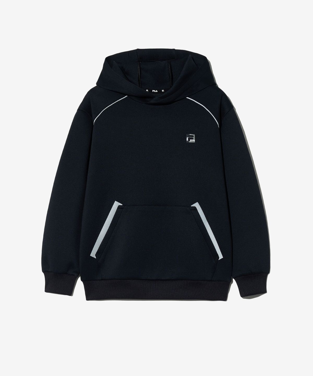 휠라 키즈(FILA KIDS) PF 쿠션지 후드 맨투맨(FK2POG3302MBLK)