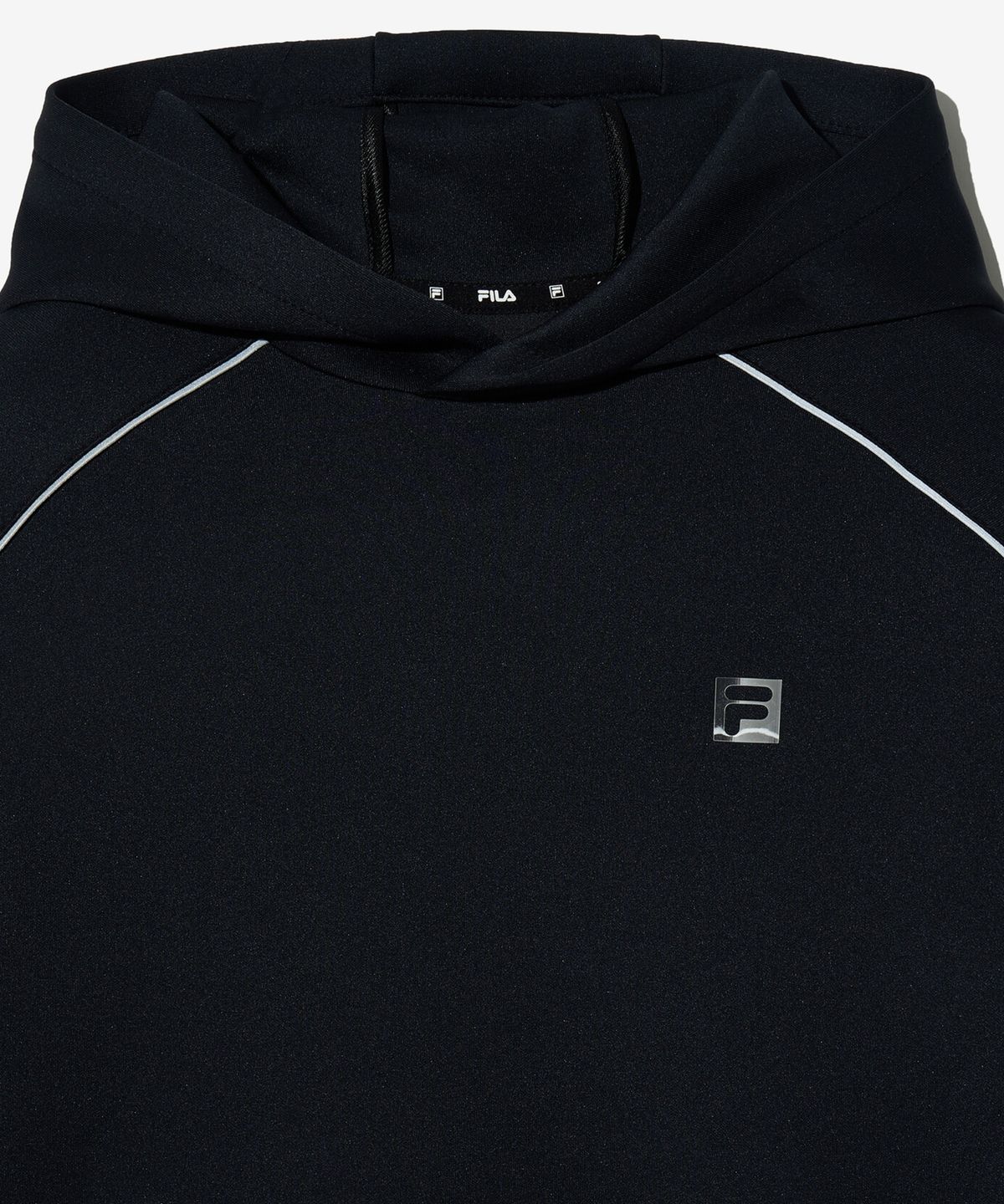 휠라 키즈(FILA KIDS) PF 쿠션지 후드 맨투맨(FK2POG3302MBLK)
