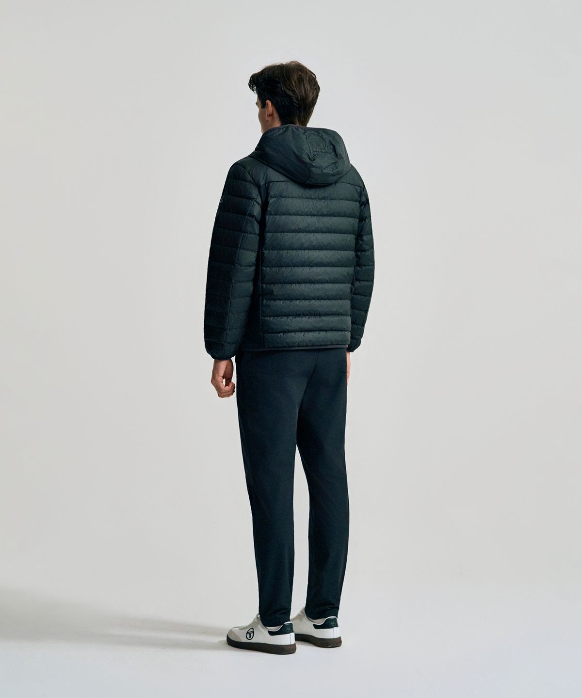 세르지오 타키니(SERGIO TACCHINI) M 데일리 후드 경량 다운점퍼