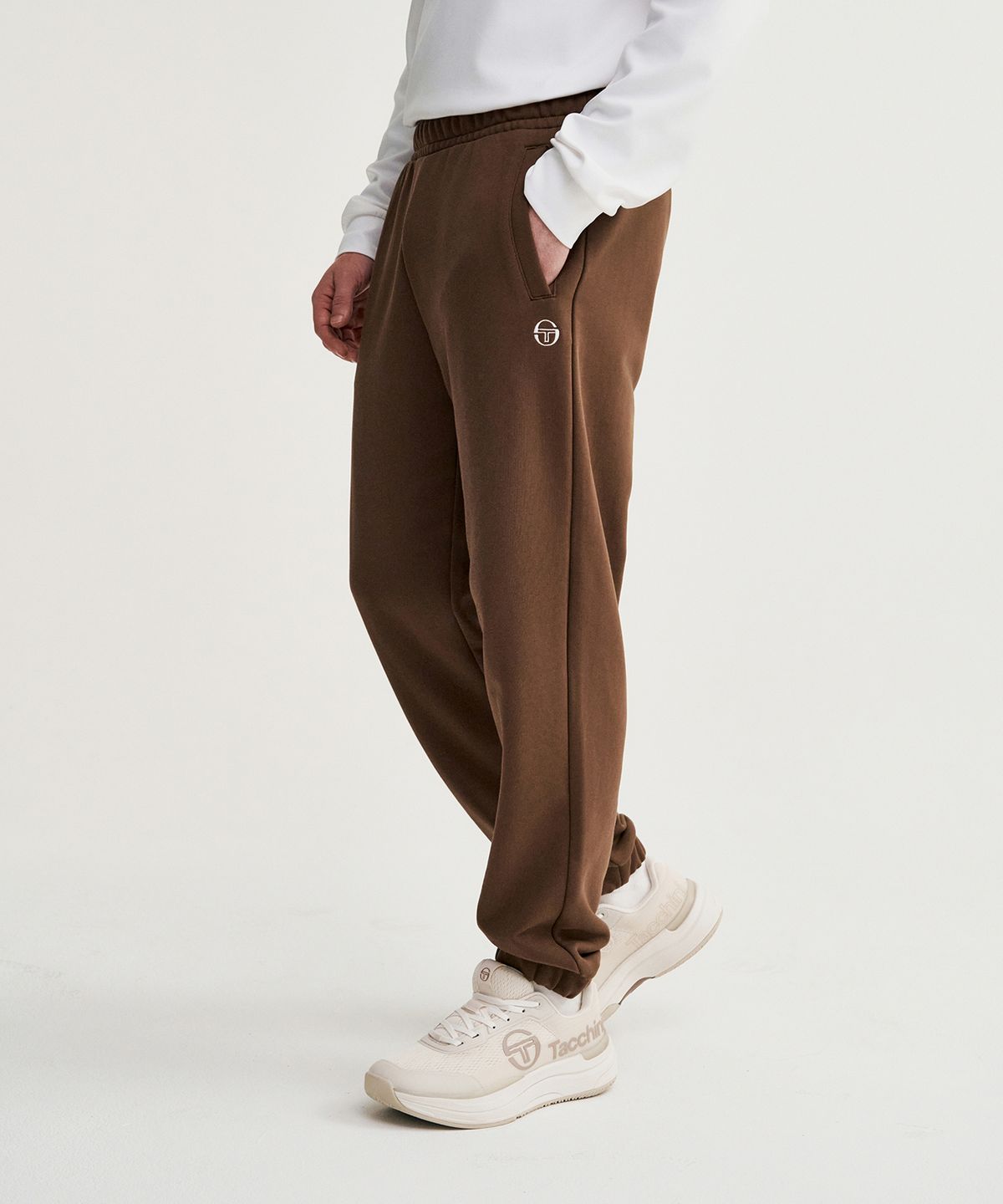 세르지오 타키니(SERGIO TACCHINI) M 데일리 스웻 조거 팬츠 (D.Brown)