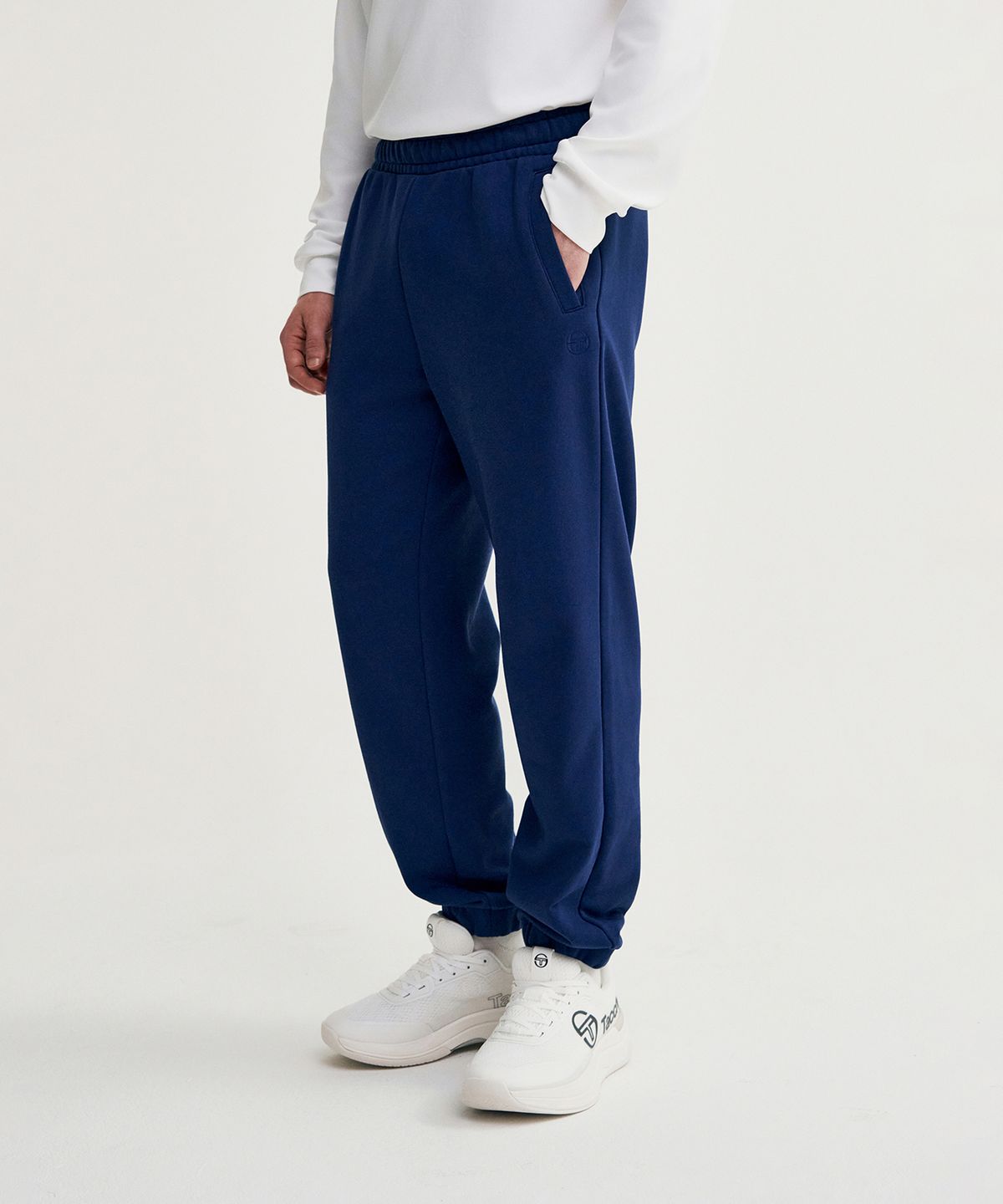 세르지오 타키니(SERGIO TACCHINI) M 데일리 스웻 조거 팬츠 (Navy)