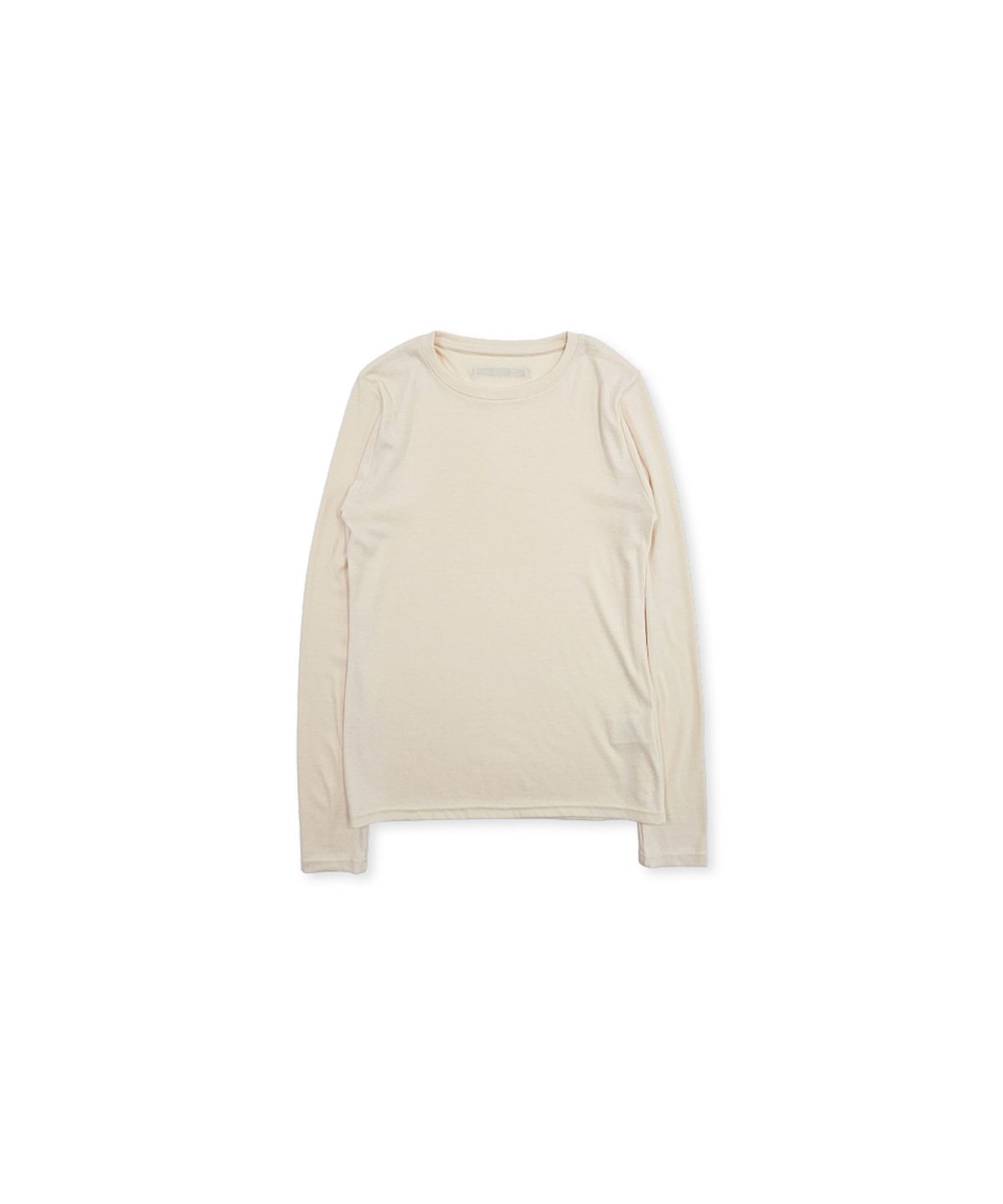 320쇼룸(320SHOWROOM) Essential Long Sleeve T-Shirt Cream