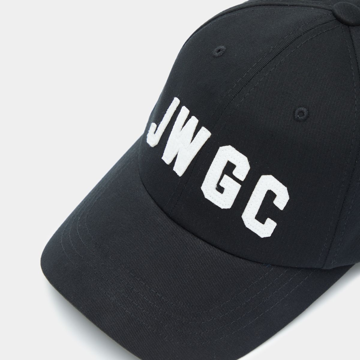 제이미웨스트(JAMIE WEST) JWGC 아플리케 볼캡 (블랙)