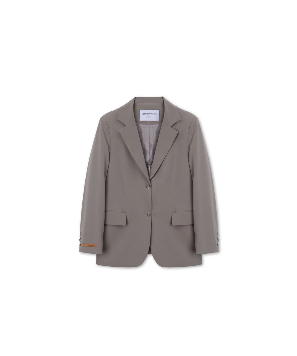 320쇼룸(320SHOWROOM) Essential Semi Oversized Jacket Khaki beige