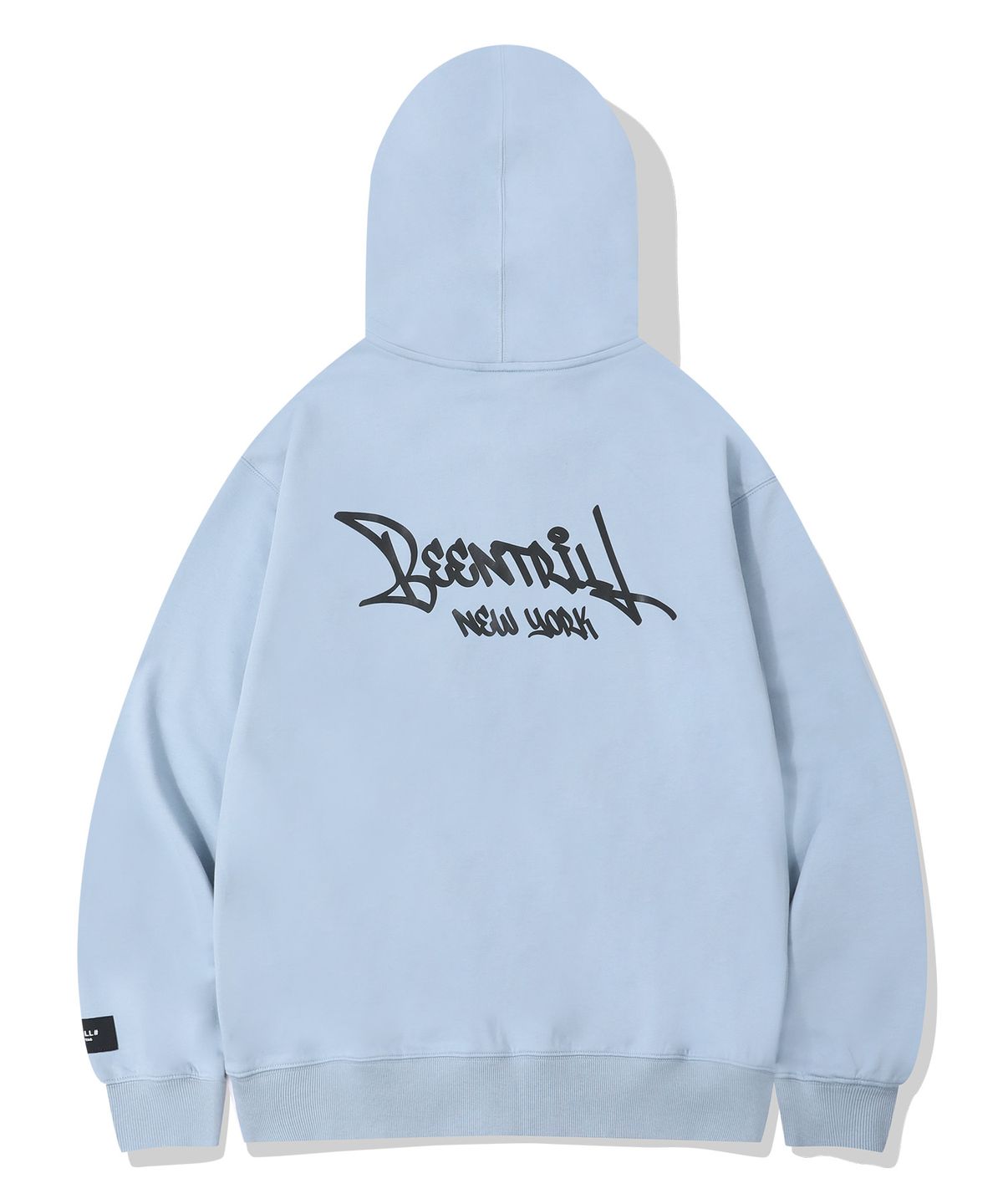 빈트릴(BEENTRILL) 스크립트 투웨이 후드 집업(블루)