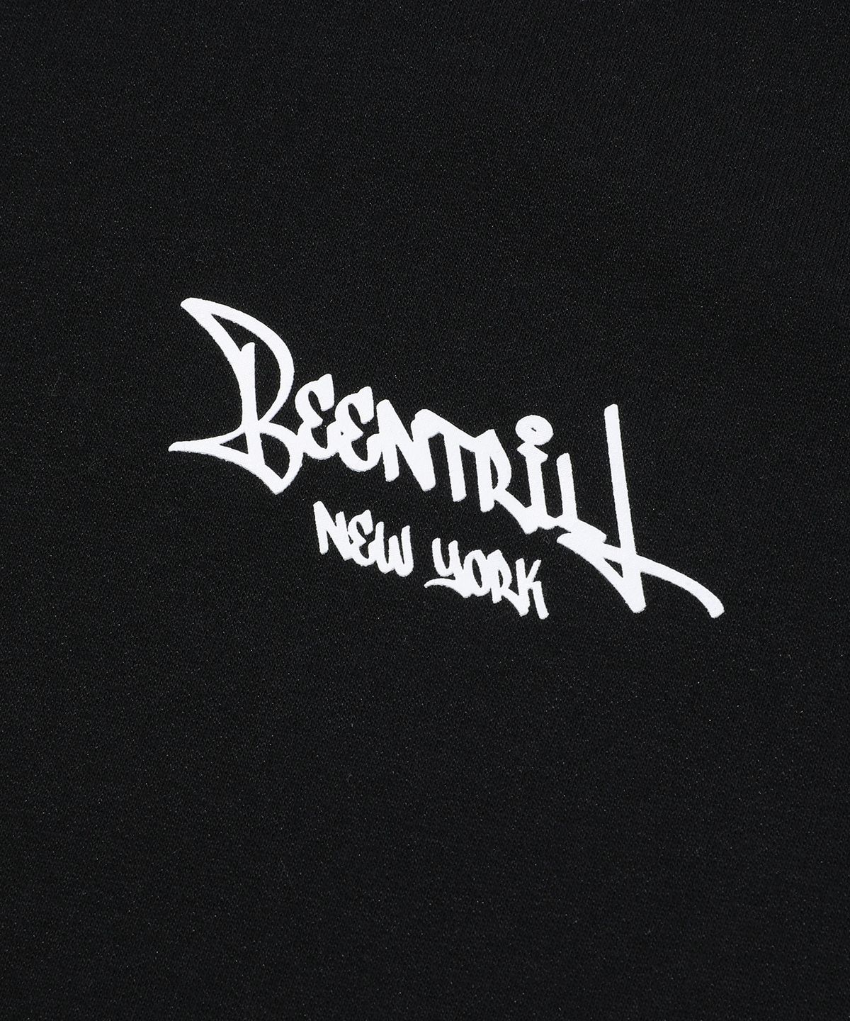 빈트릴(BEENTRILL) 스크립트 맨투맨(블랙)