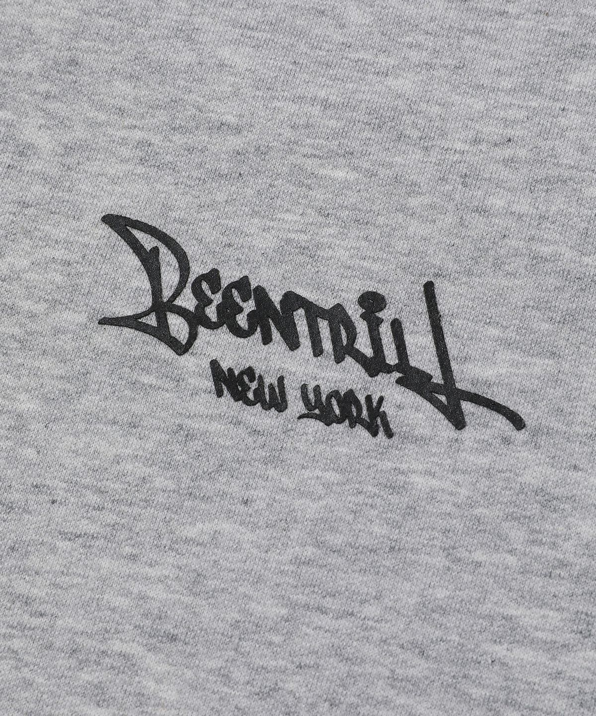 빈트릴(BEENTRILL) 스크립트 맨투맨(그레이)