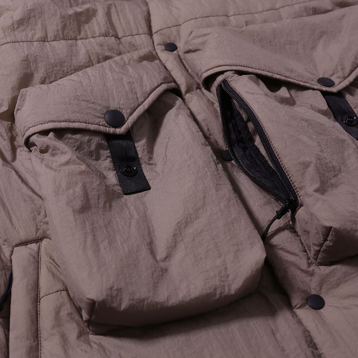 모이프(MOIF) [AW24]OVER MIL VEST / JAMBON