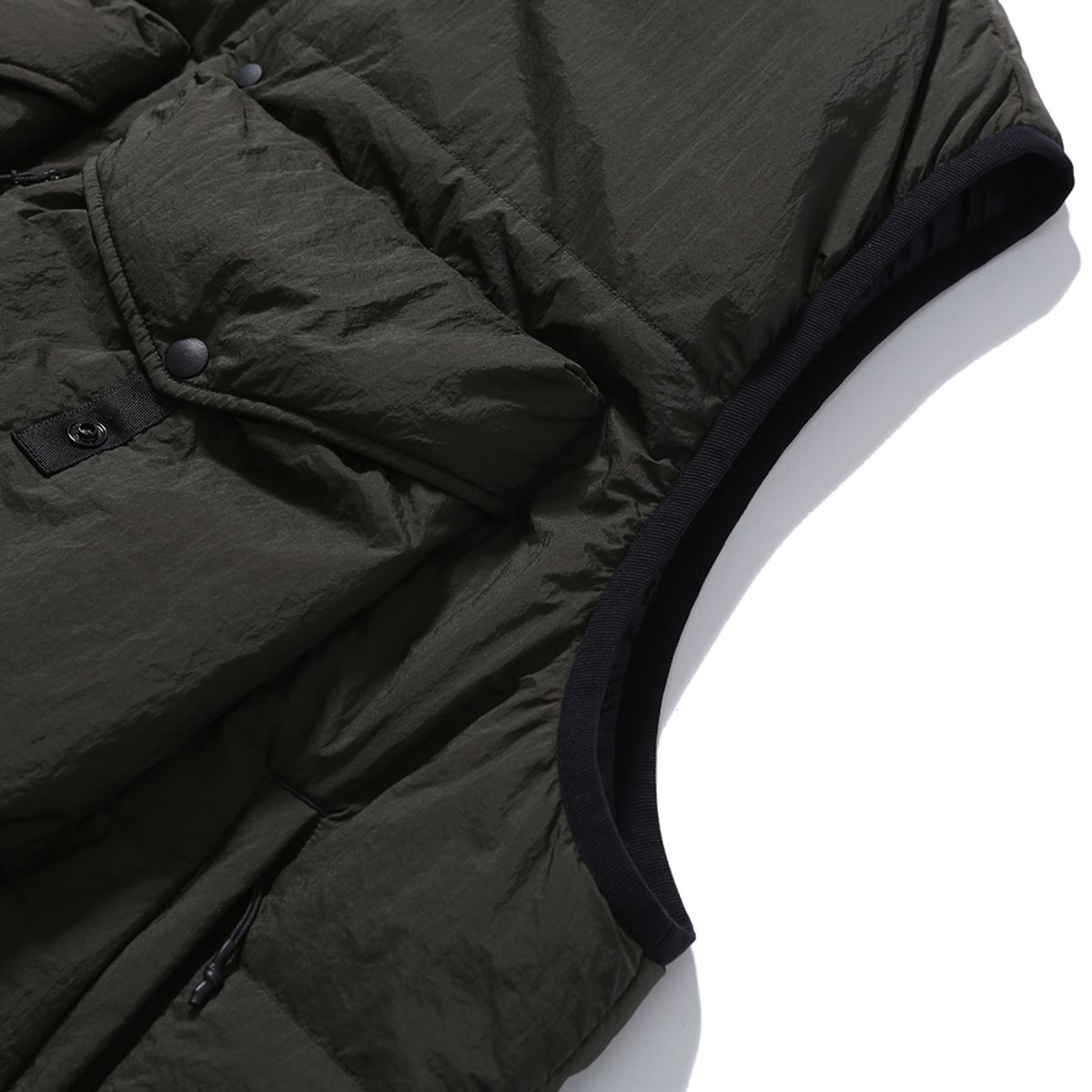모이프(MOIF) [AW24]OVER MIL VEST / OLIVE