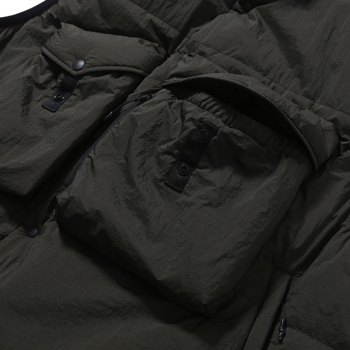 모이프(MOIF) [AW24]OVER MIL VEST / OLIVE