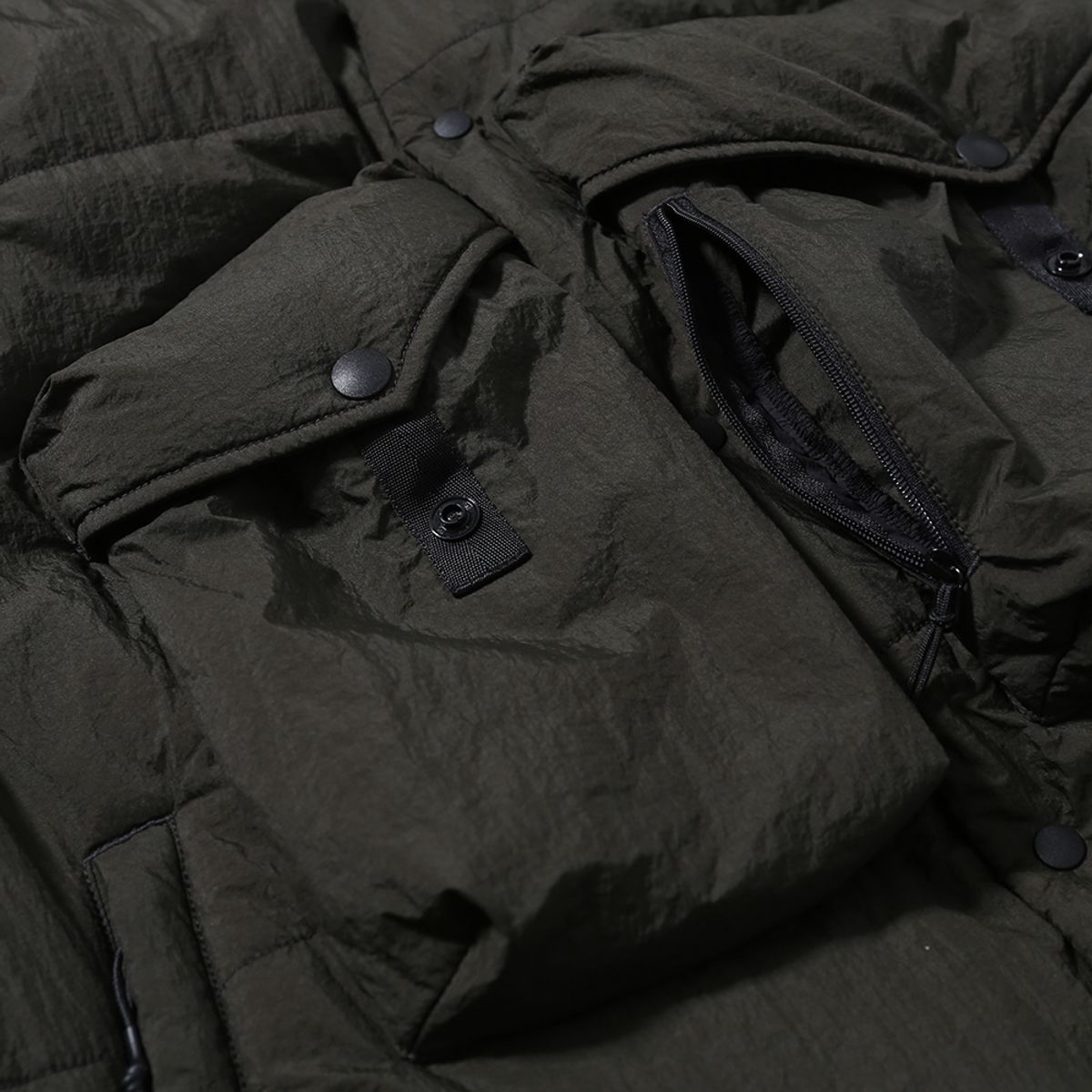 모이프(MOIF) [AW24]OVER MIL VEST / OLIVE