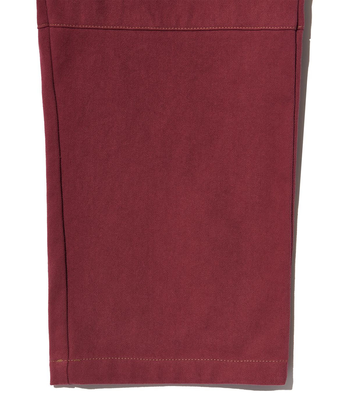 피스메이커(PIECE MAKER) CORDUROY POINT COTTON WORK PANTS (BURGUNDY)