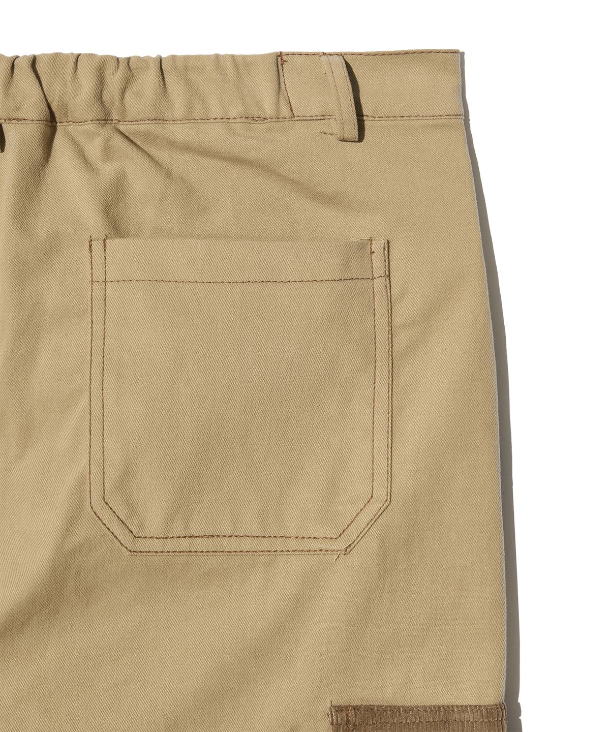 피스메이커(PIECE MAKER) CORDUROY POINT COTTON WORK PANTS (BEIGE)