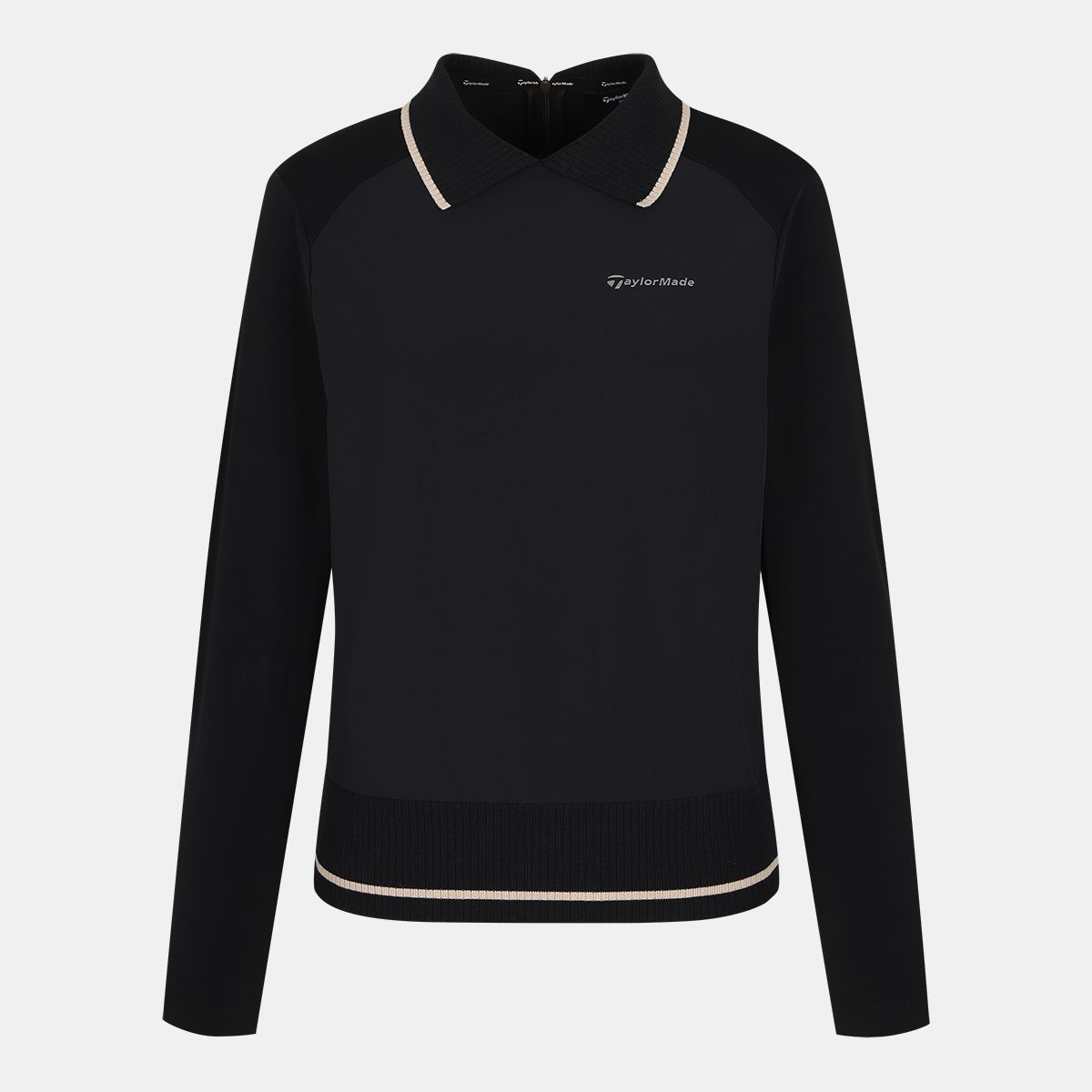 테일러메이드 어패럴(TAYLORMADE APPAREL) 여성 우븐 하이브리드 맨투맨 카라 티셔츠 T8031TN7341-199