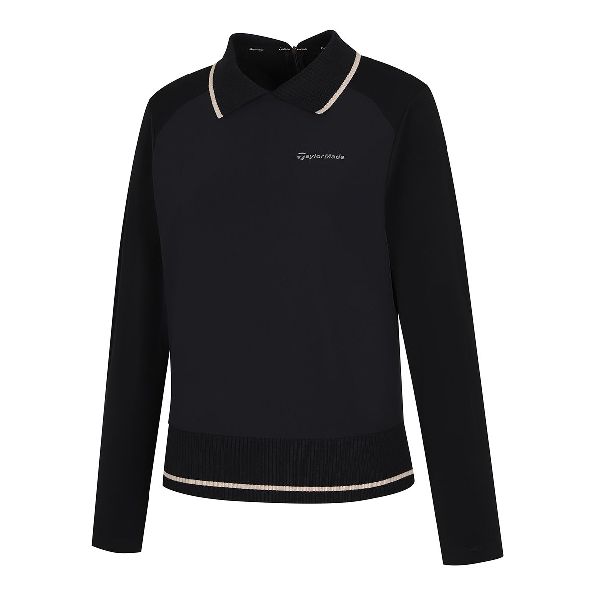 테일러메이드 어패럴(TAYLORMADE APPAREL) 여성 우븐 하이브리드 맨투맨 카라 티셔츠 T8031TN7341-199
