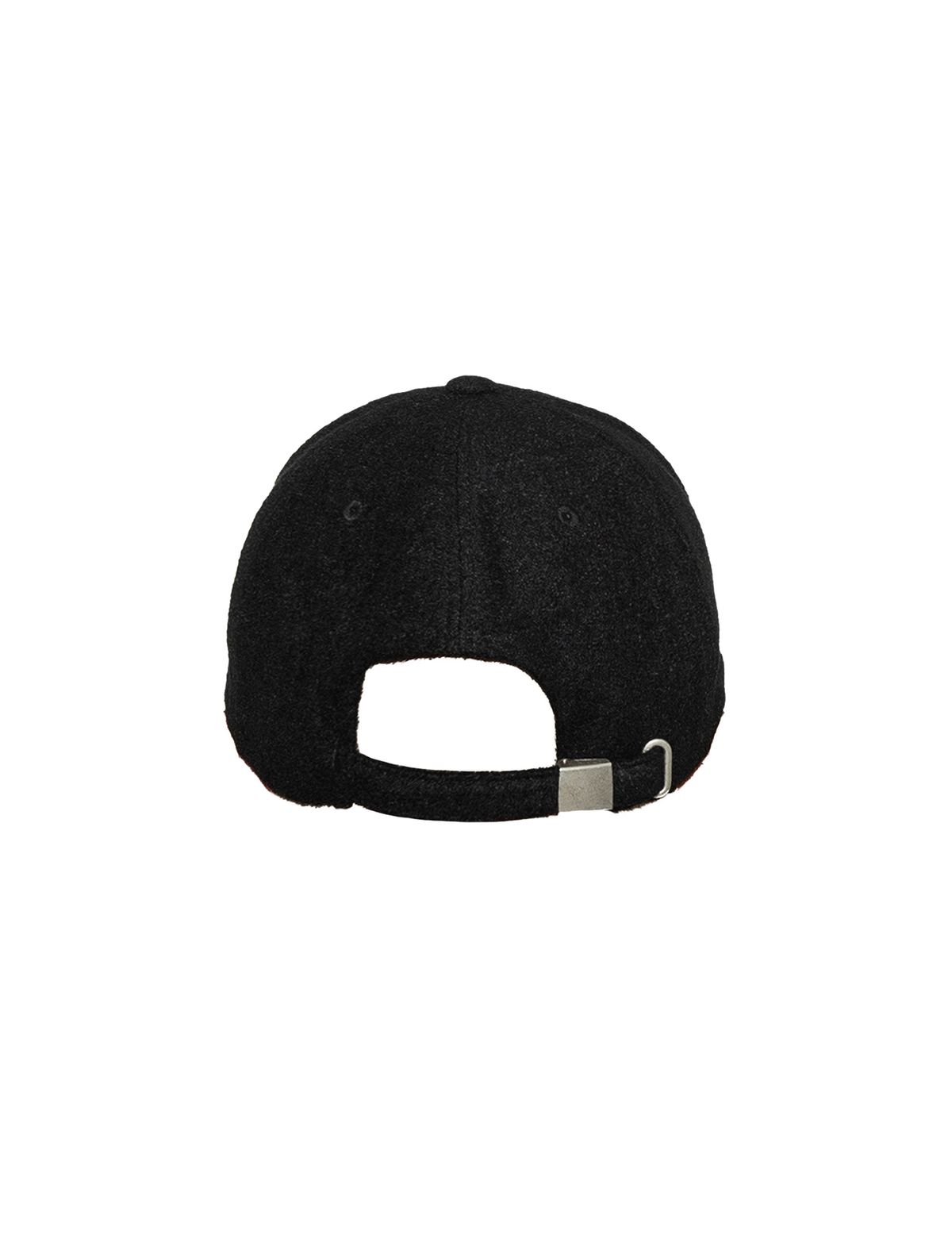 펀치드렁크파티즈(PUNCH DRUNK PARTIES) HQ Logo Wool Cap (BLACK)
