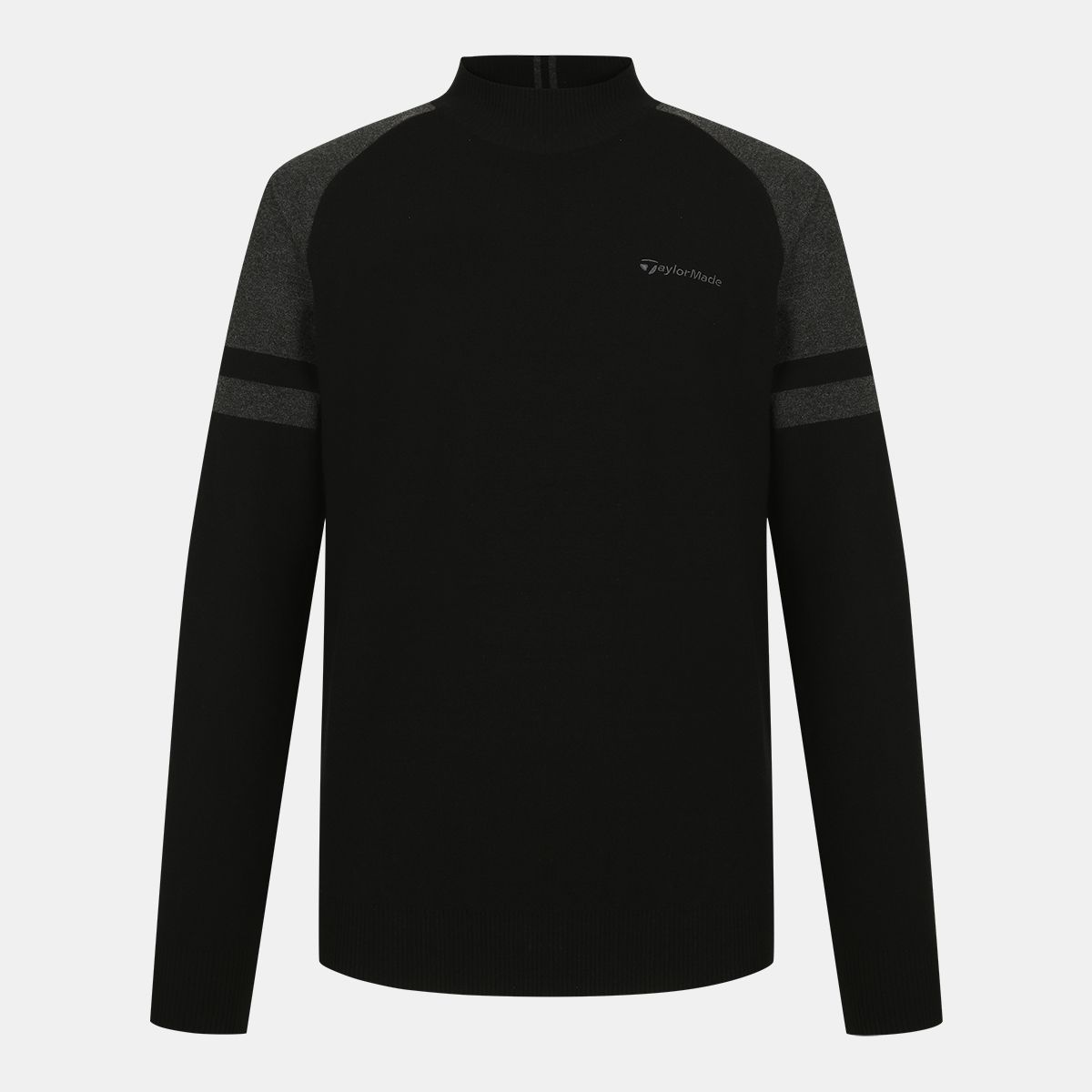 테일러메이드 어패럴(TAYLORMADE APPAREL) 남성 배색 하이넥 니트 TSN-32HG22-199