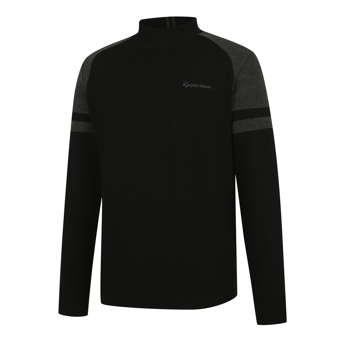 테일러메이드 어패럴(TAYLORMADE APPAREL) 남성 배색 하이넥 니트 TSN-32HG22-199