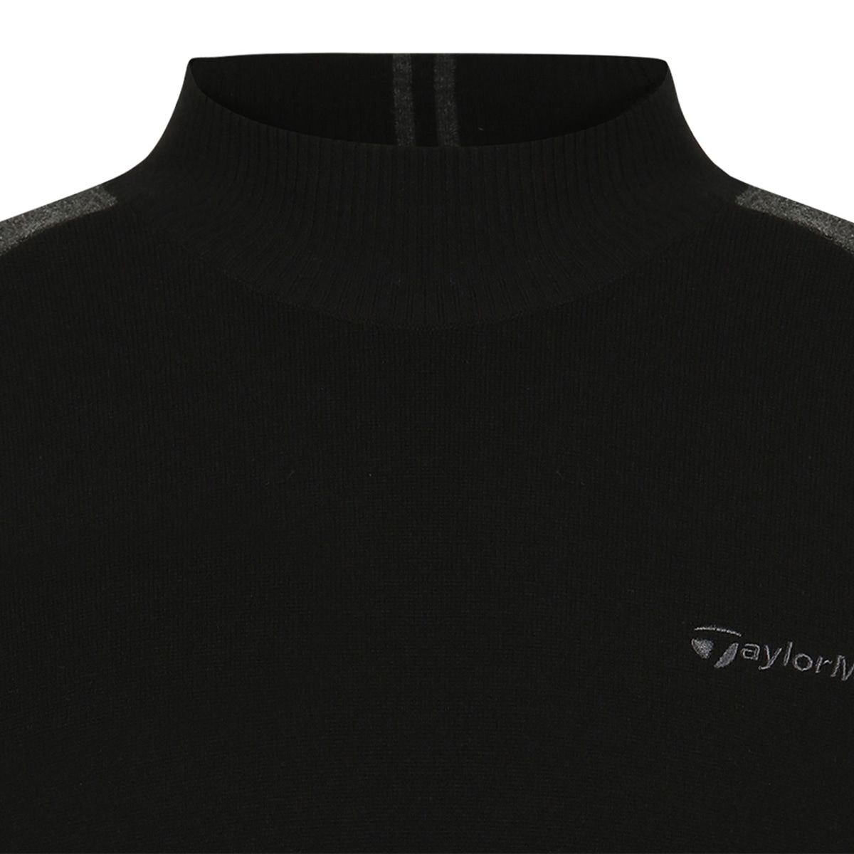 테일러메이드 어패럴(TAYLORMADE APPAREL) 남성 배색 하이넥 니트 TSN-32HG22-199