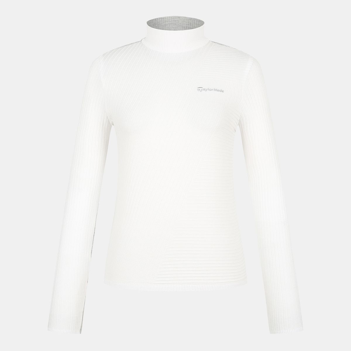 테일러메이드 어패럴(TAYLORMADE APPAREL) 여성 하이넥 골지 니트 TSN-72HG21-101