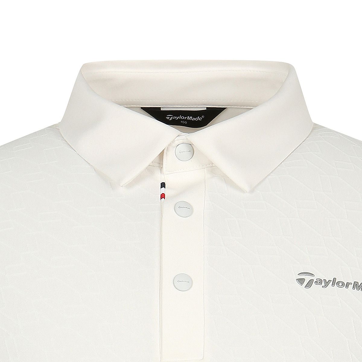 테일러메이드 어패럴(TAYLORMADE APPAREL) 남성 패턴 자카드 카라 티셔츠 TTN-31HG42-101