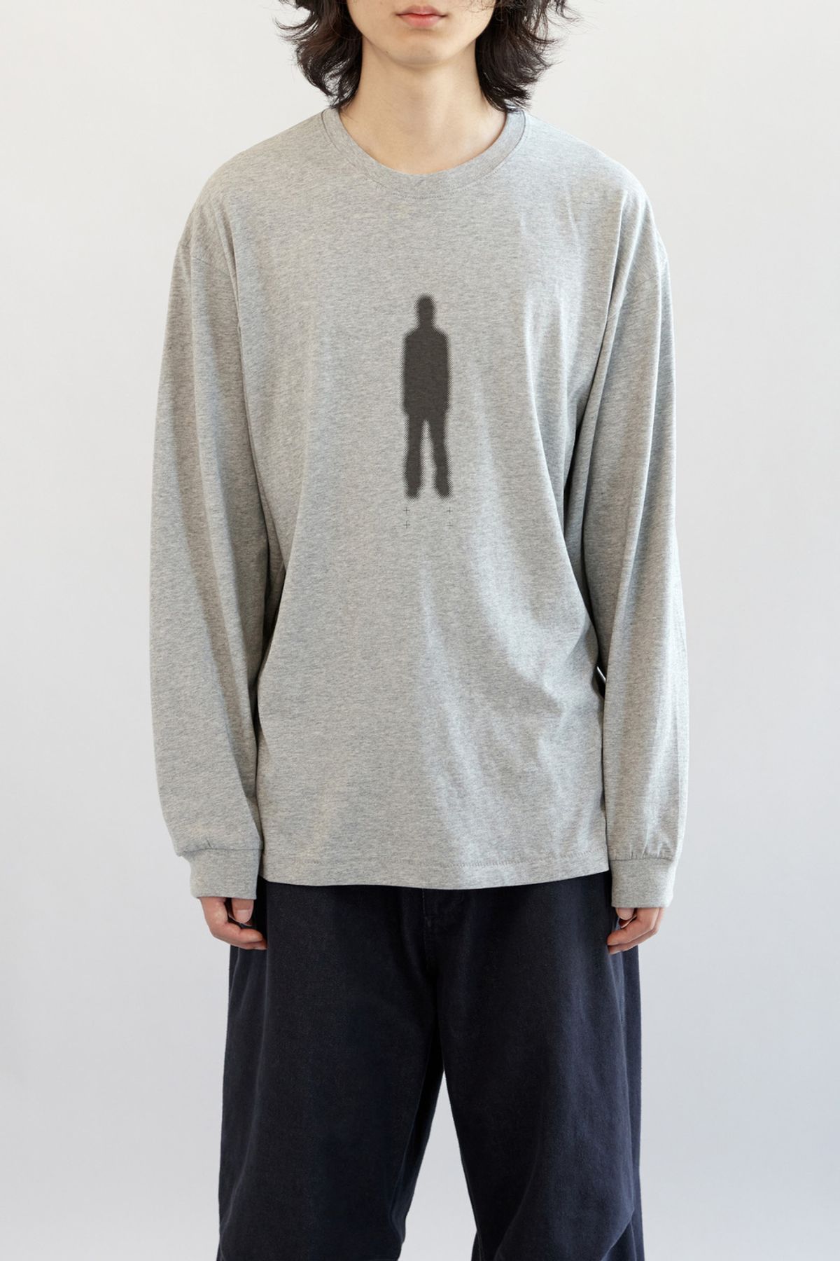 해칭룸(HATCHINGROOM) Ghost Tee M.Grey