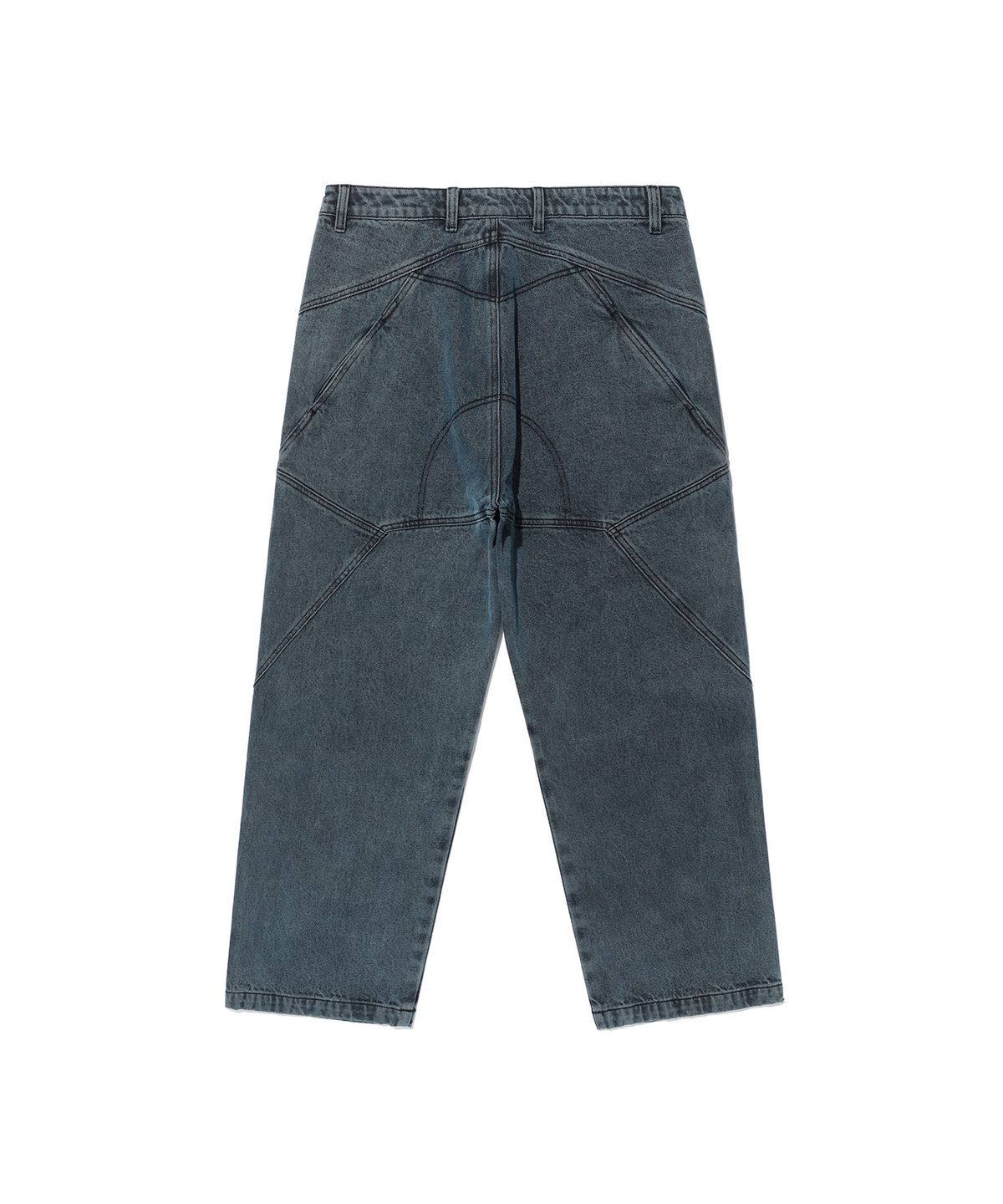 이스트쿤스트(ISTKUNST) OVERDYED CARGO JEANS_BLUE(IK2EFMD112A)